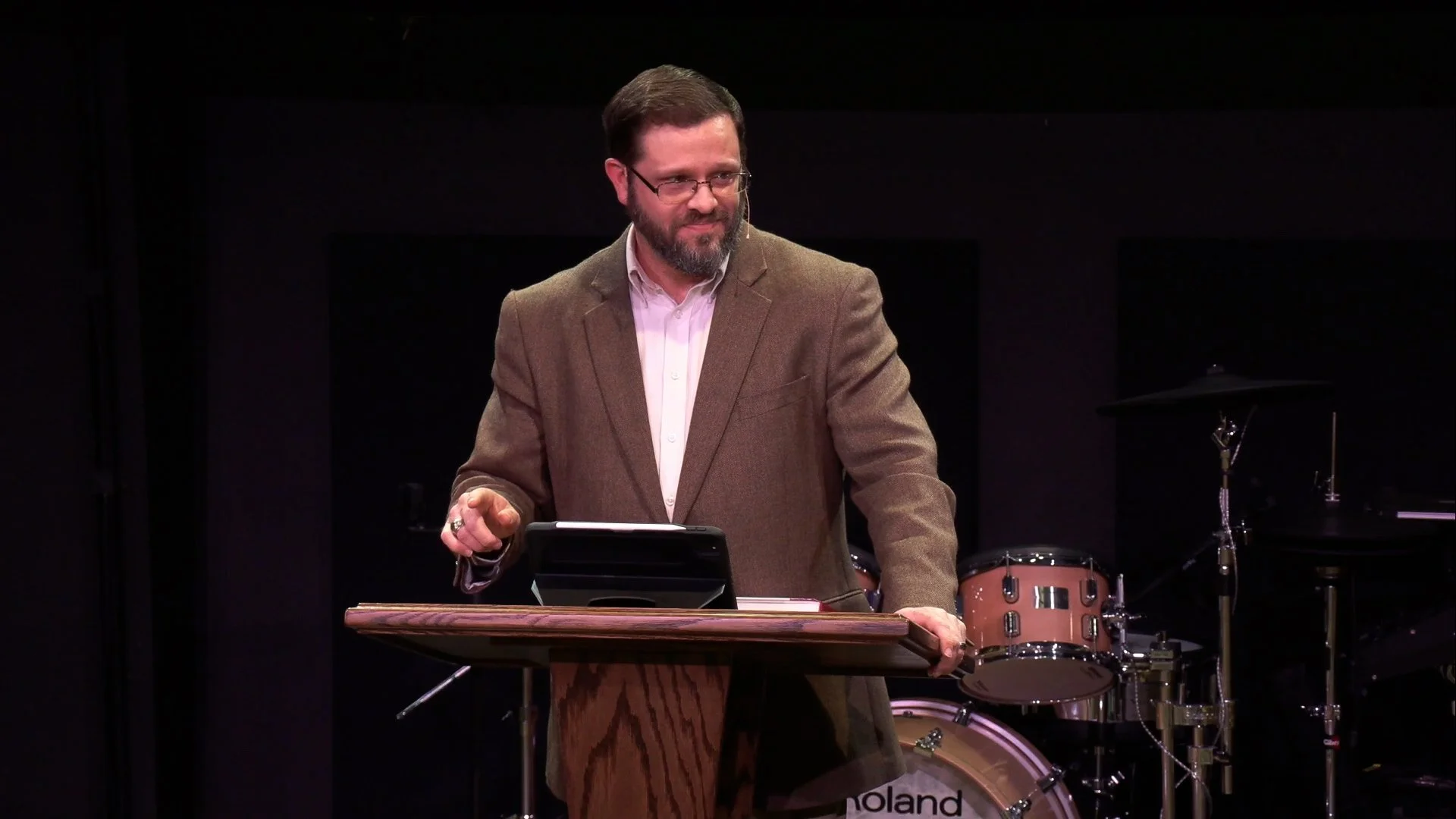 Dr. Chris Bolt teaching