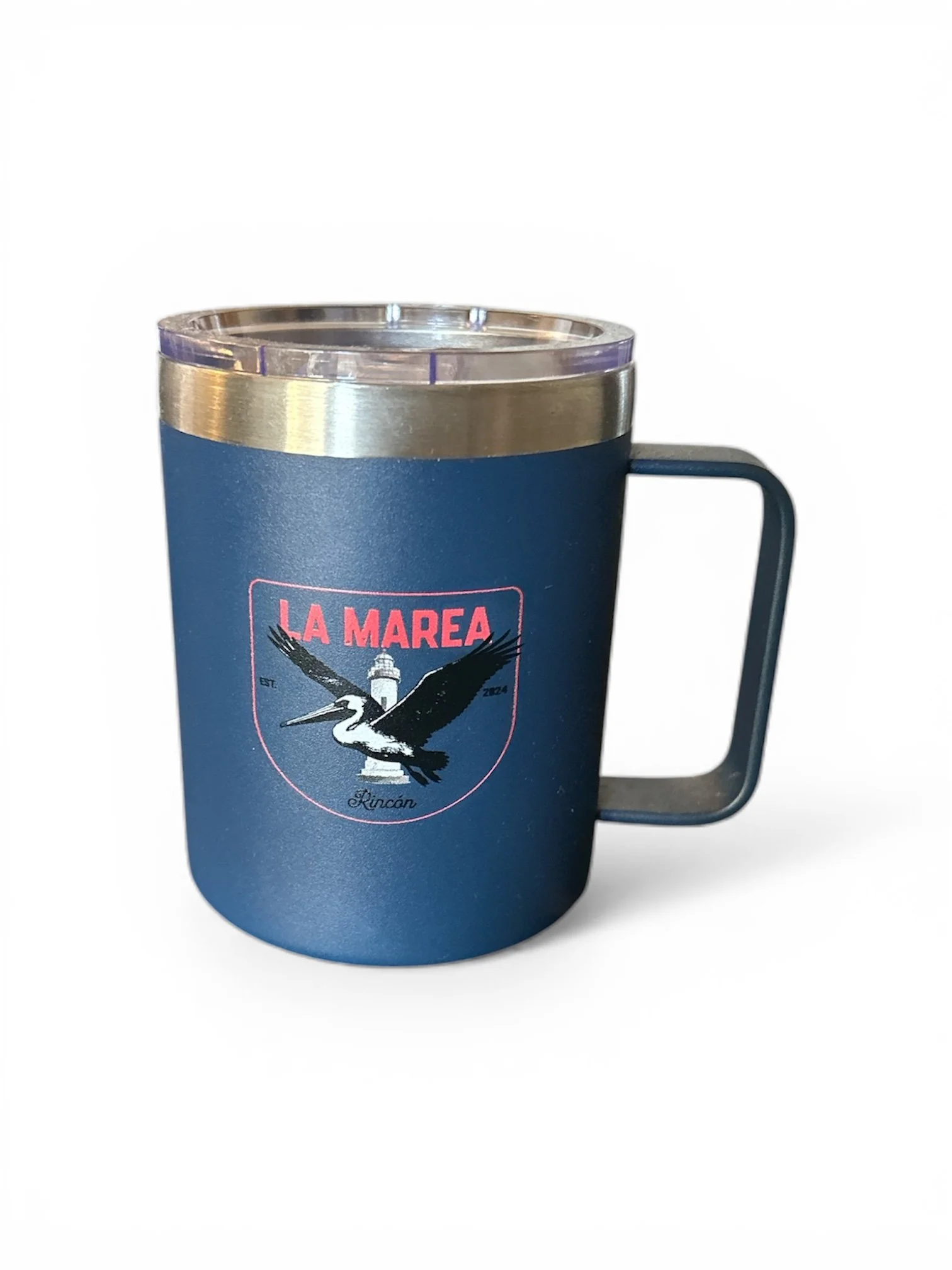 Insulated coffee cup - Blue