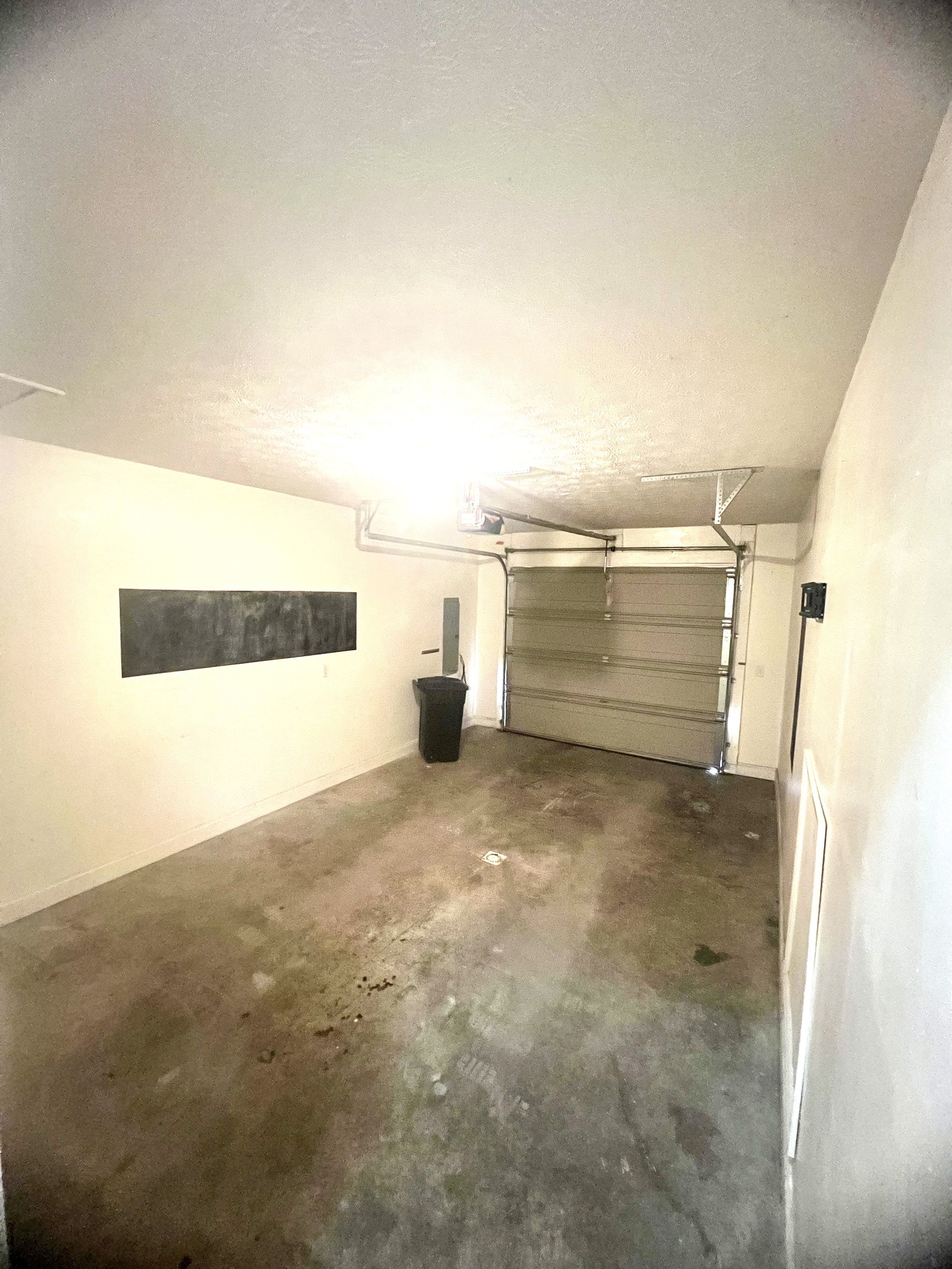 inside garage