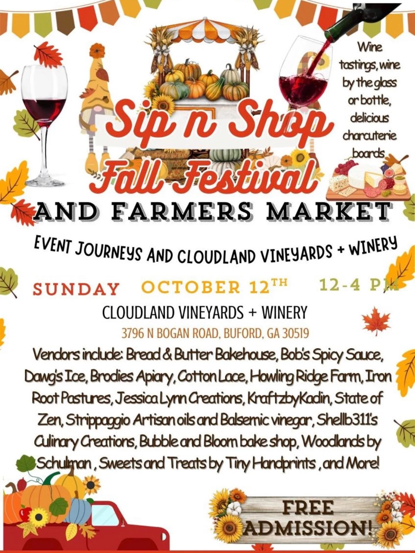 Join me at @cloudlandwines this Sunday for Sip &amp; Shop. I'm excited to be part of a great lineup of vendors and bringing some new products to share.