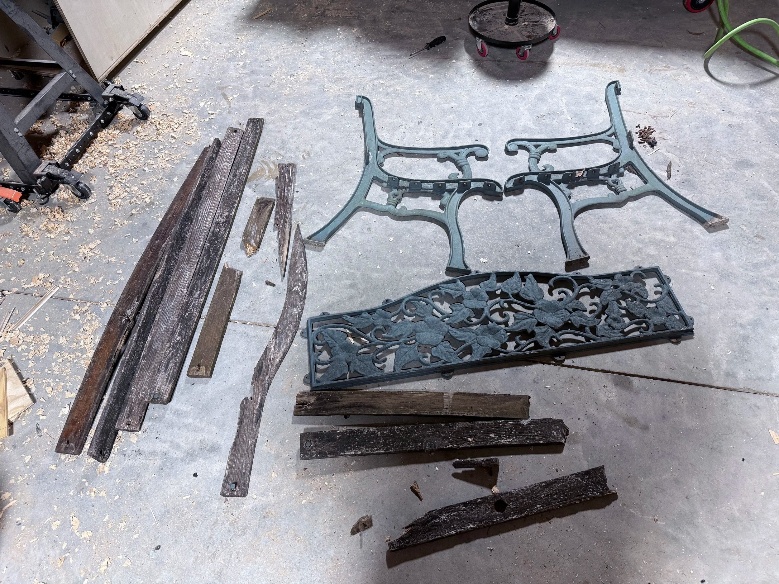 All apart, but took no effort to disassemble, just a strong breeze.