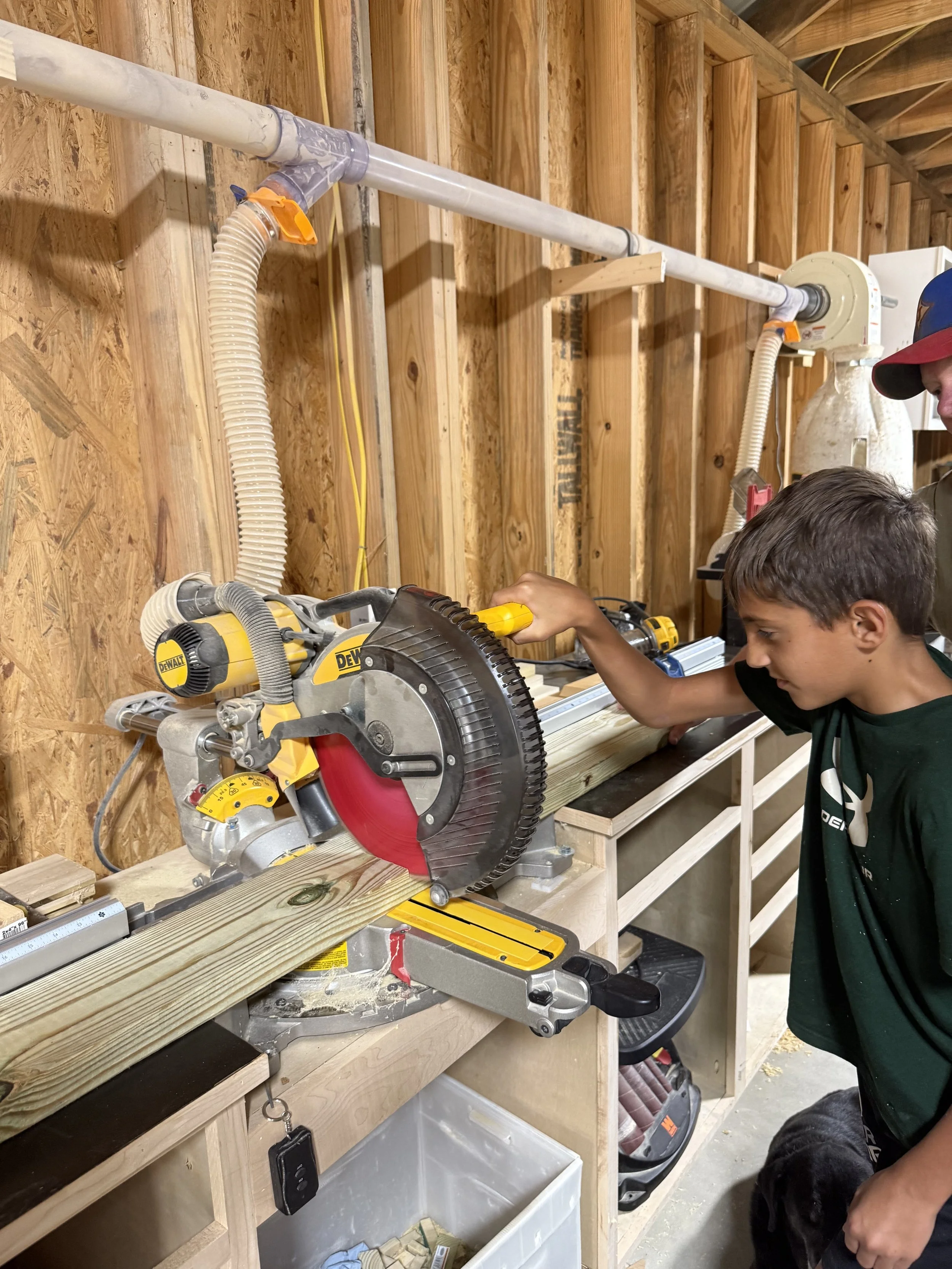 Breaking down lumber