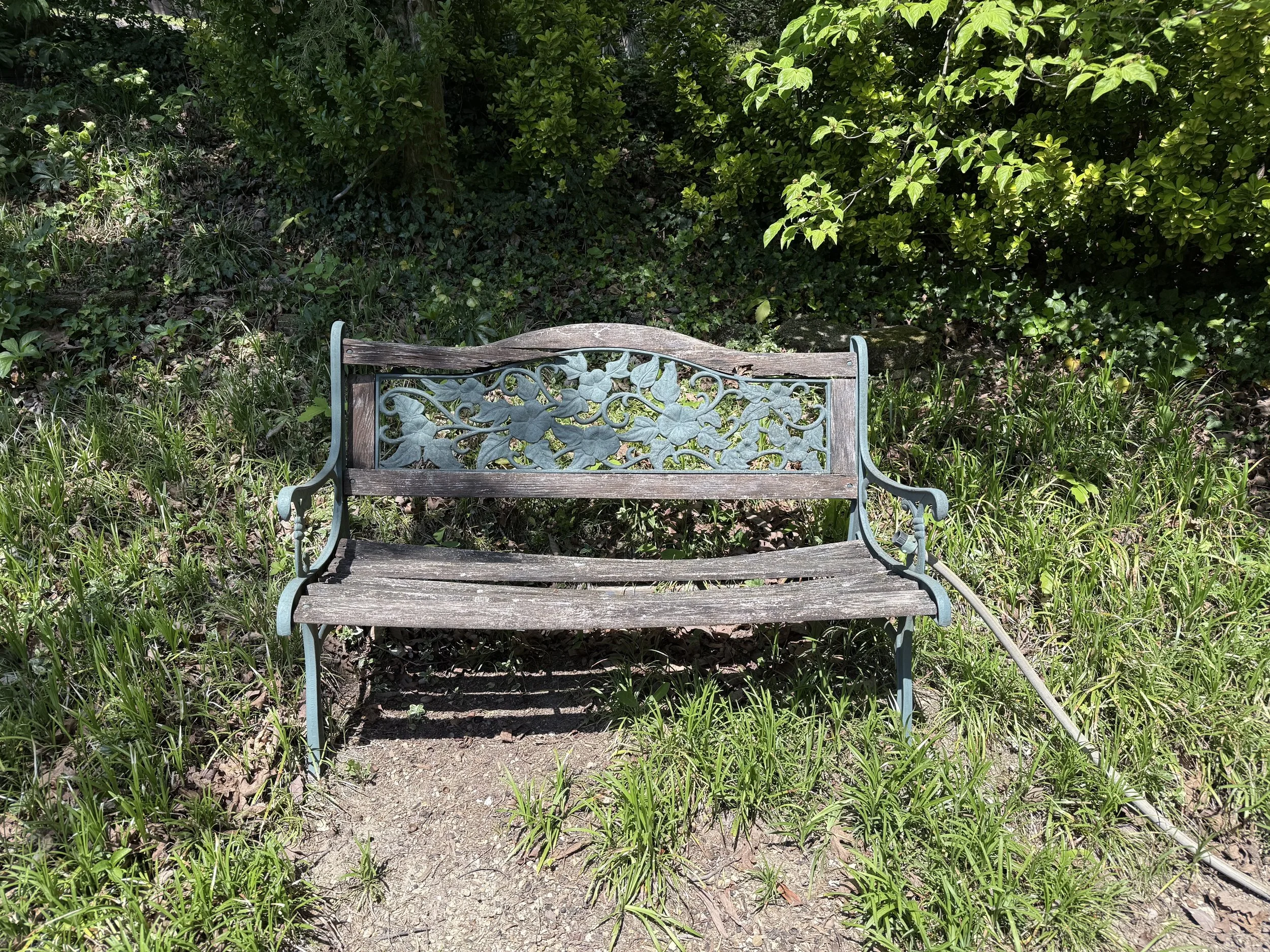 In rough shape and not safe to sit in