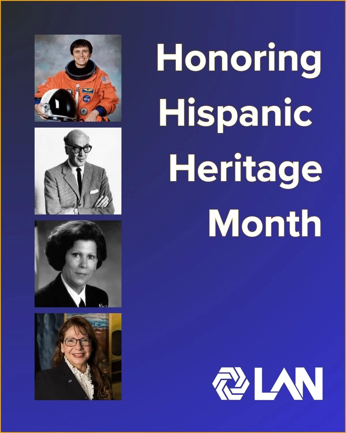 Innovation in STEM is driven by diverse voices and perspectives. This Hispanic Heritage Month, LAN honors trailblazers whose contributions continue to shape science, technology, engineering, and medicine for generations to come.

#HispanicHeritageMon