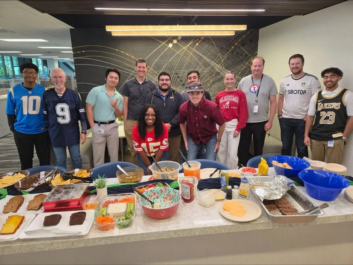 Our Dallas office came together for a sports jersey lunch, strengthening connections and celebrating teamwork off the field. Building strong relationships within our teams allows us to better serve our clients and communities.
