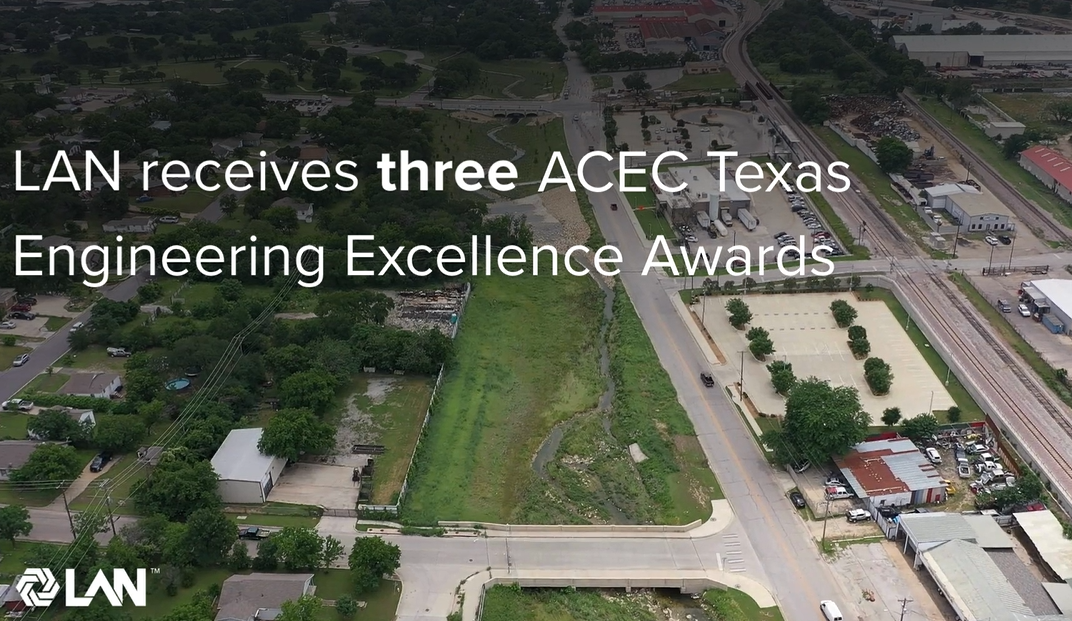 LAN Earns Three ACEC Texas 2026 Engineering Excellence Awards