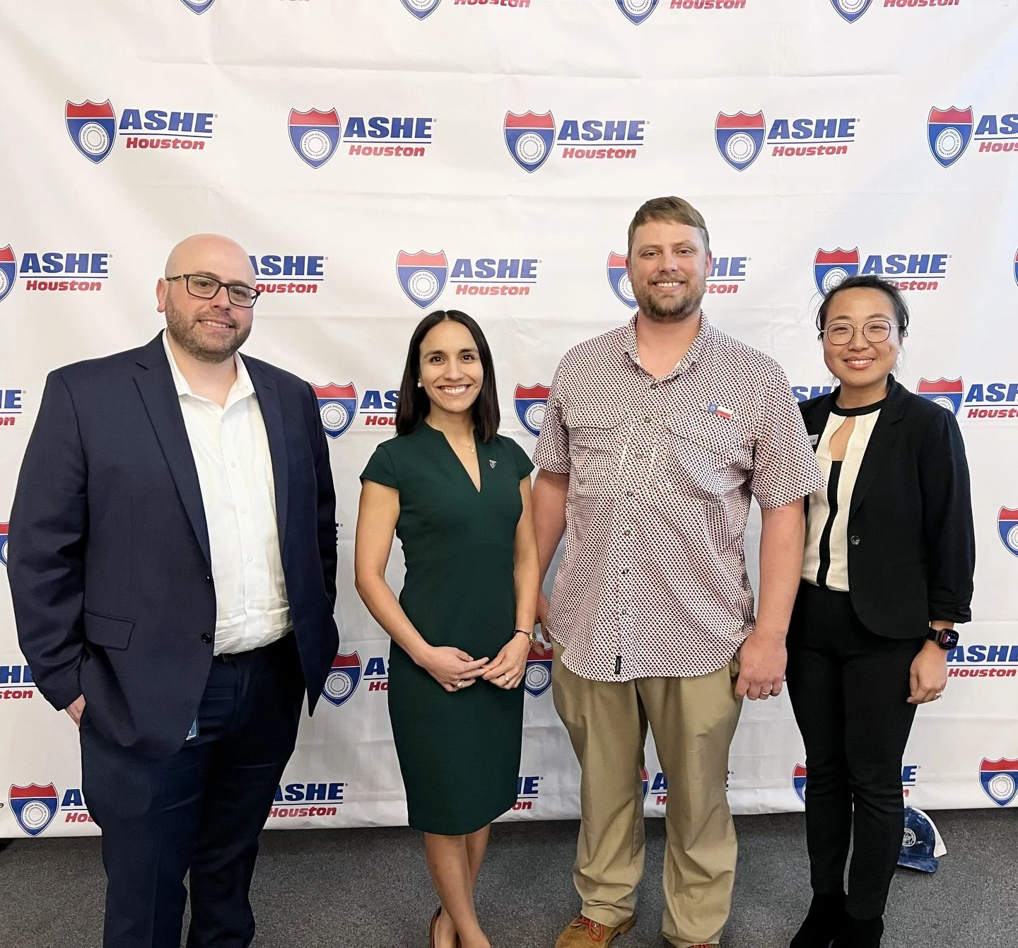 Robin Li served as moderator for the ASHE drainage panel, guiding a discussion among public agency leaders on drainage design challenges, interagency coordination, resiliency, and the evolving outlook for infrastructure funding across the Houston reg