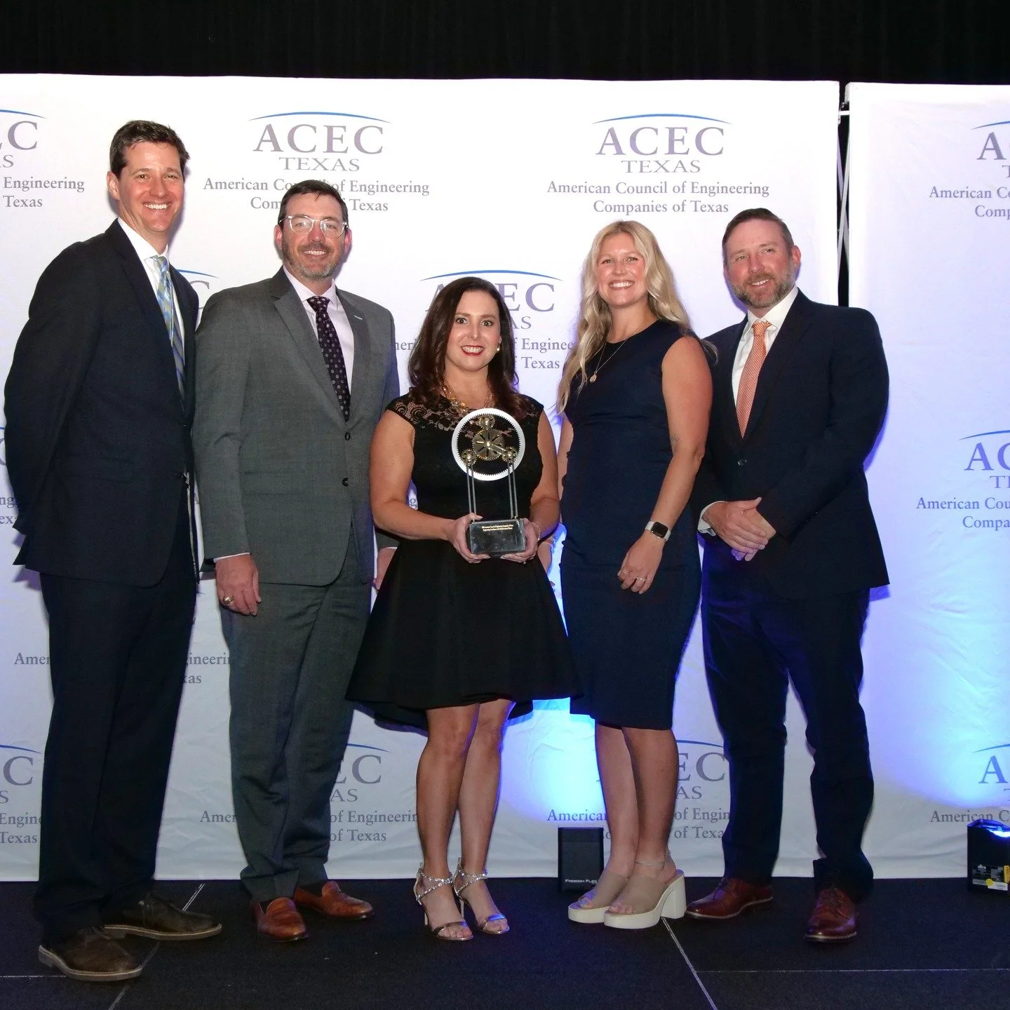 LAN received two Gold Medals and one Silver Medal at the 56th American Council of Engineering Companies (ACEC) of Texas Engineering Excellence Awards Gala. The awards reflect projects supporting essential systems across Texas, including hospital util