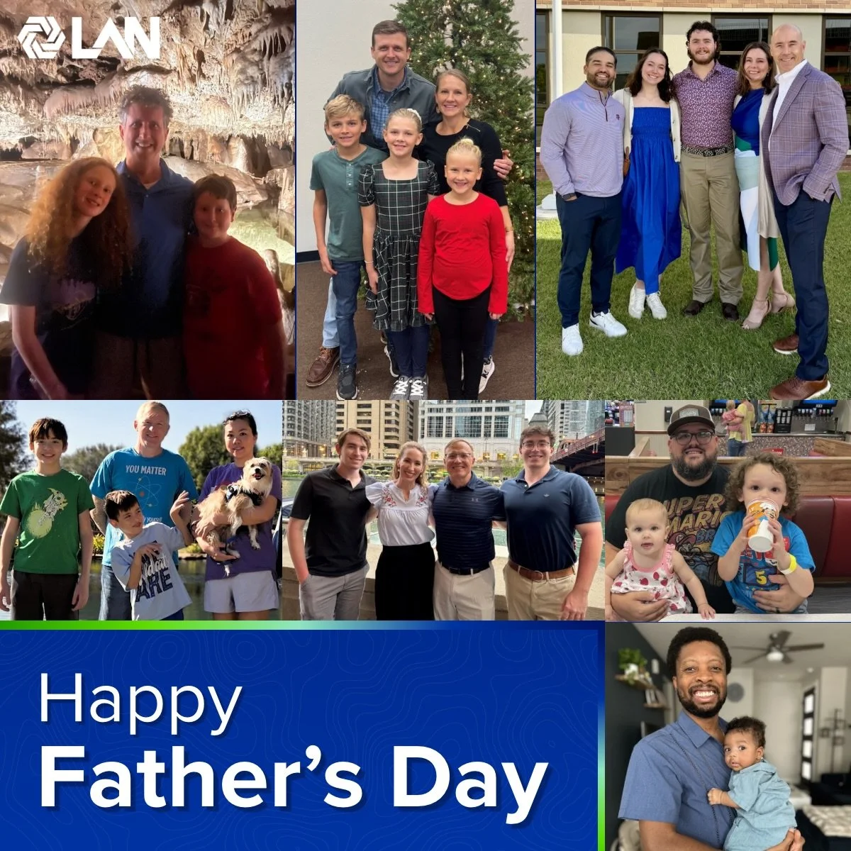 This Father&rsquo;s Day, we celebrate the dads across LAN and recognize the care, guidance and commitment they bring to their families, teams and communities.

Happy Father&rsquo;s Day!