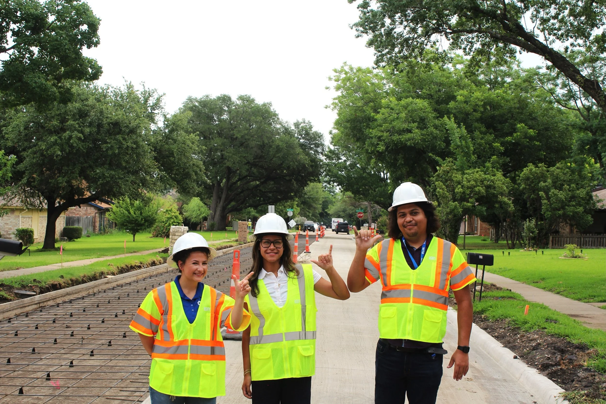 This summer, our interns have stepped outside the office to tour infrastructure projects across Texas. Each visit provides a closer look at how engineering concepts are applied in the field and how planning, design, construction and operations come t