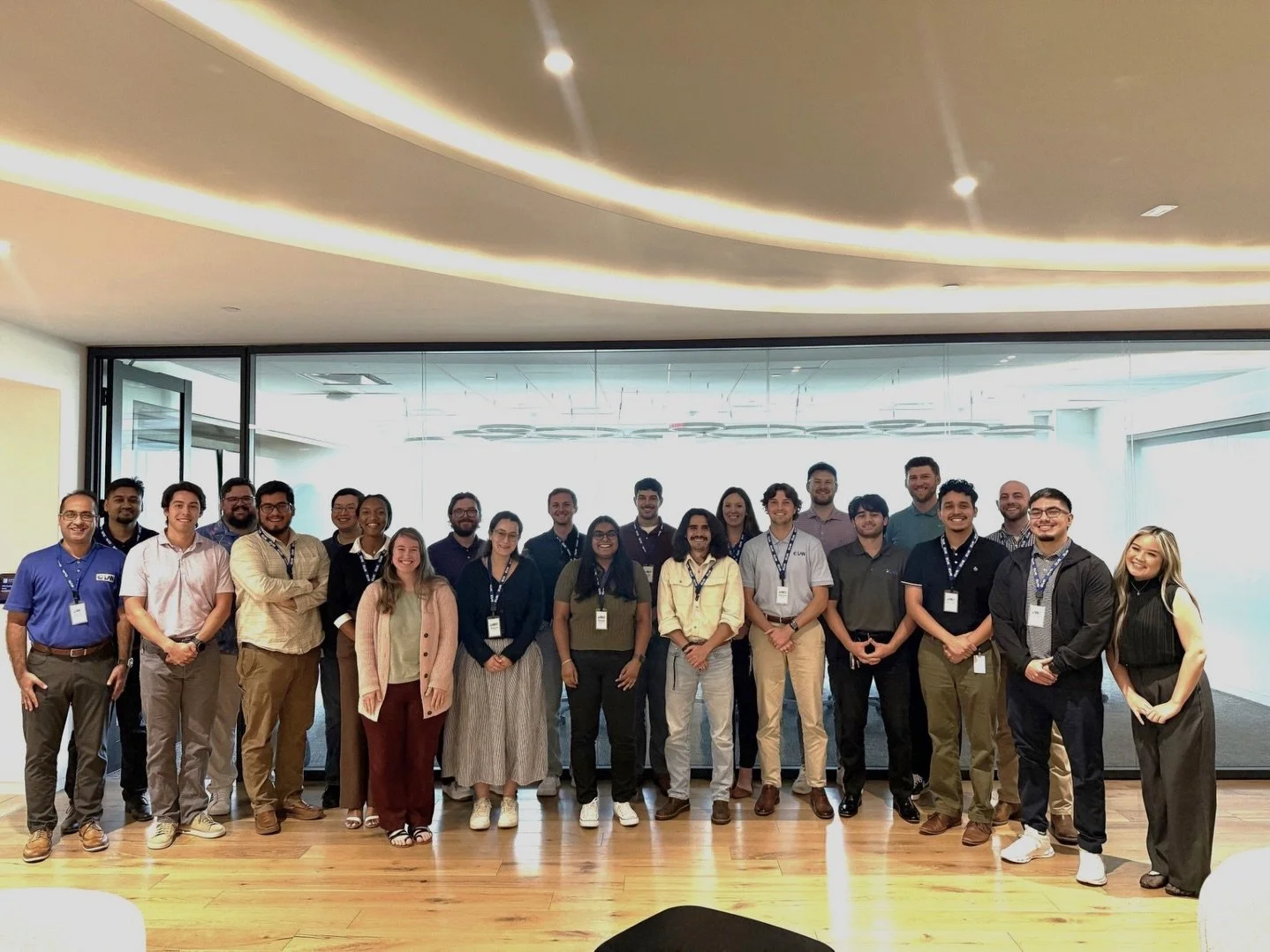 Professional development continues to take shape through LAN University.

Employees recently participated in our Entry-Level 100 Series, a structured curriculum focused on building skills and knowledge that support their development as engineering pr
