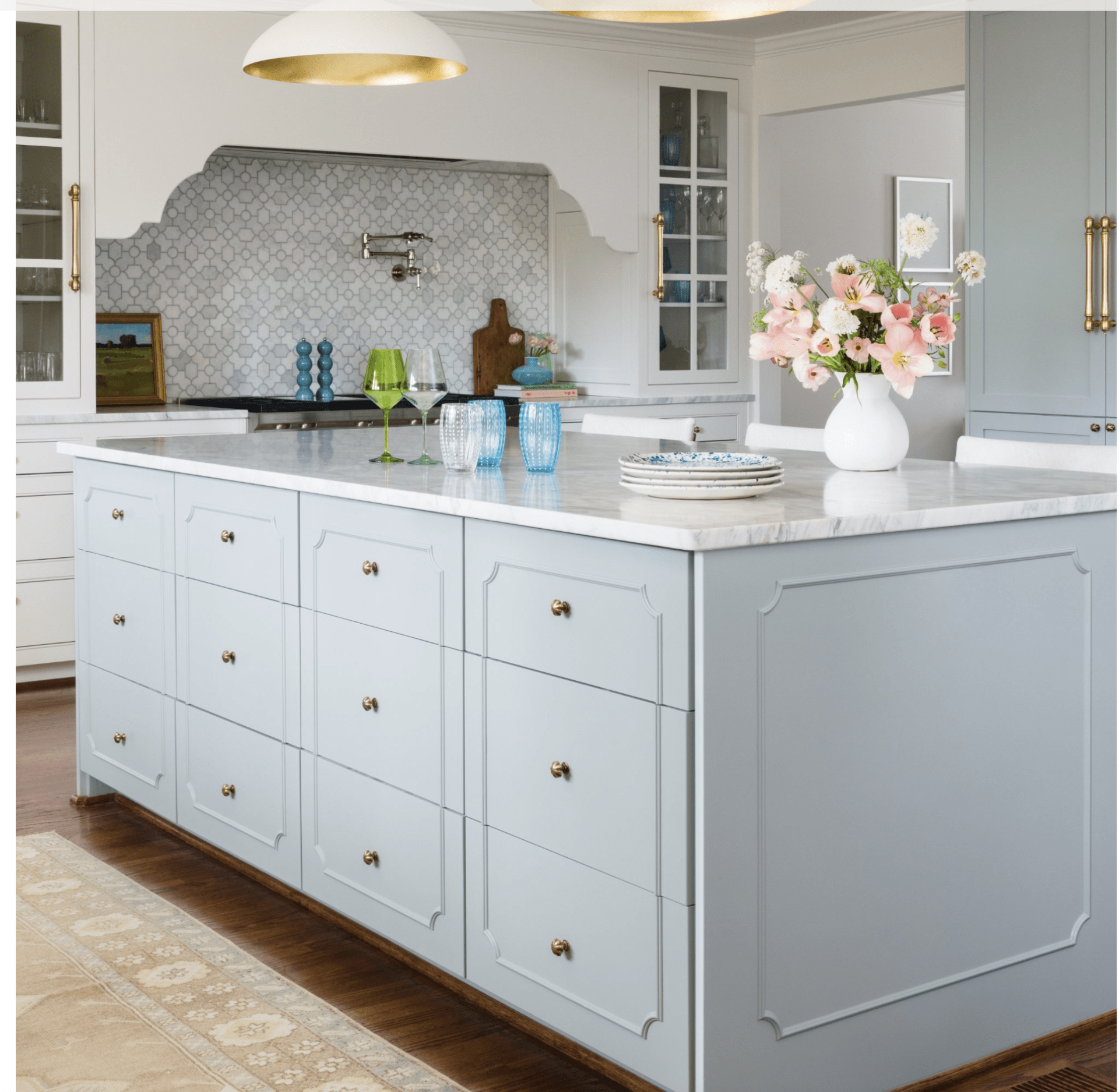 21 Blue Kitchen Cabinet Ideas