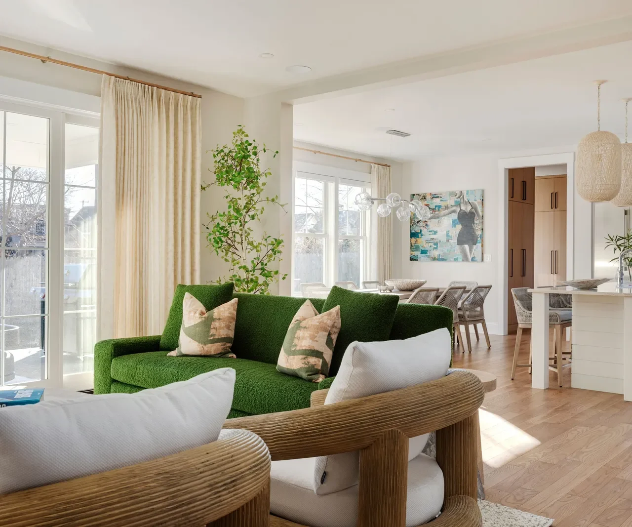 Have you heard of dill green? Designers are calling this trending green 'nature's neutral' and it's surprisingly easy to use