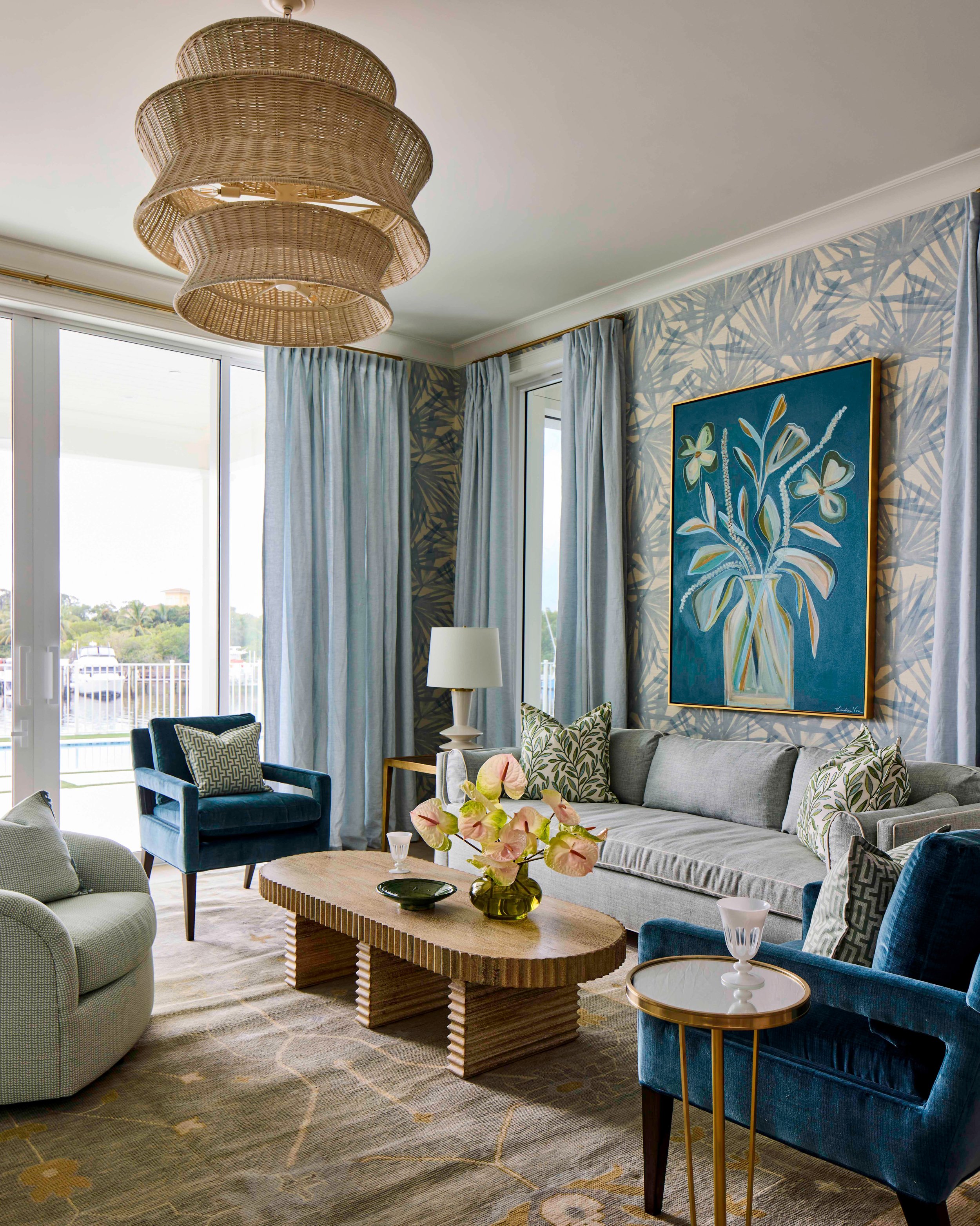See A Palm City Abode With Balanced Style And A Breezy Palate