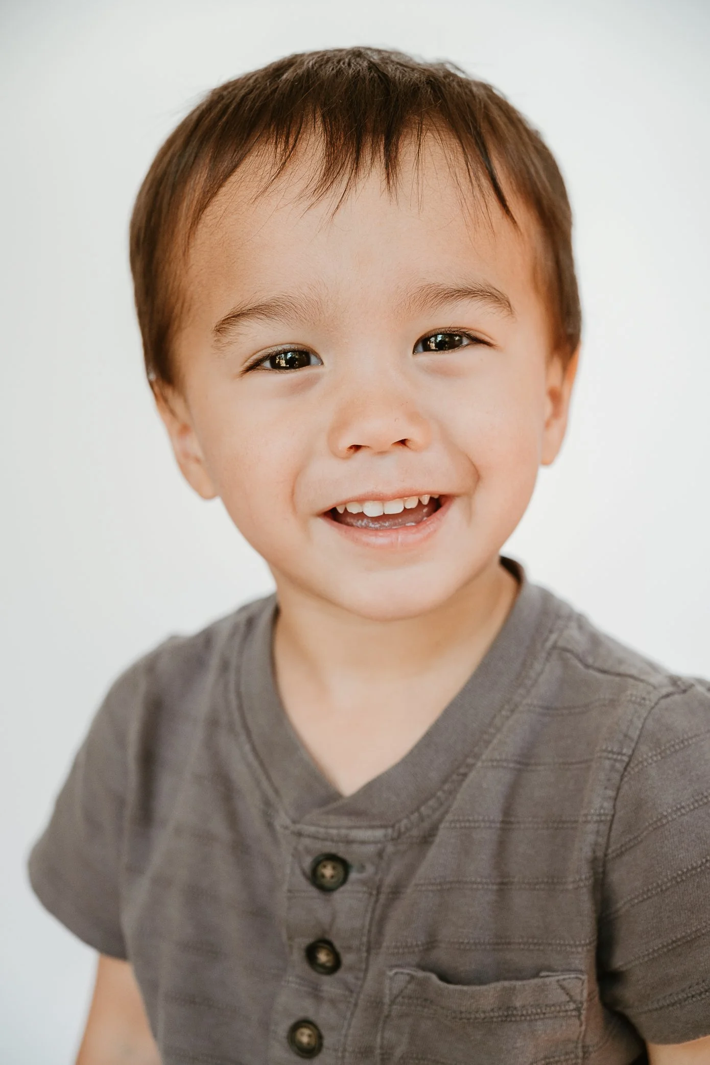 preschool boy in natural light fine art school portrait in La Verne California