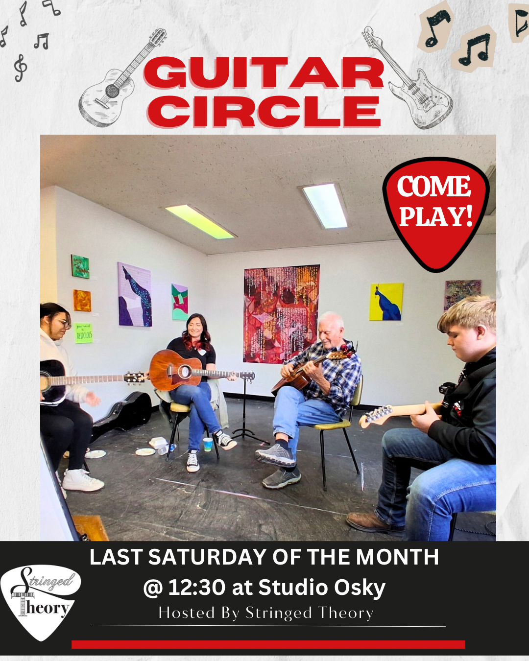 Guitar Circle - August