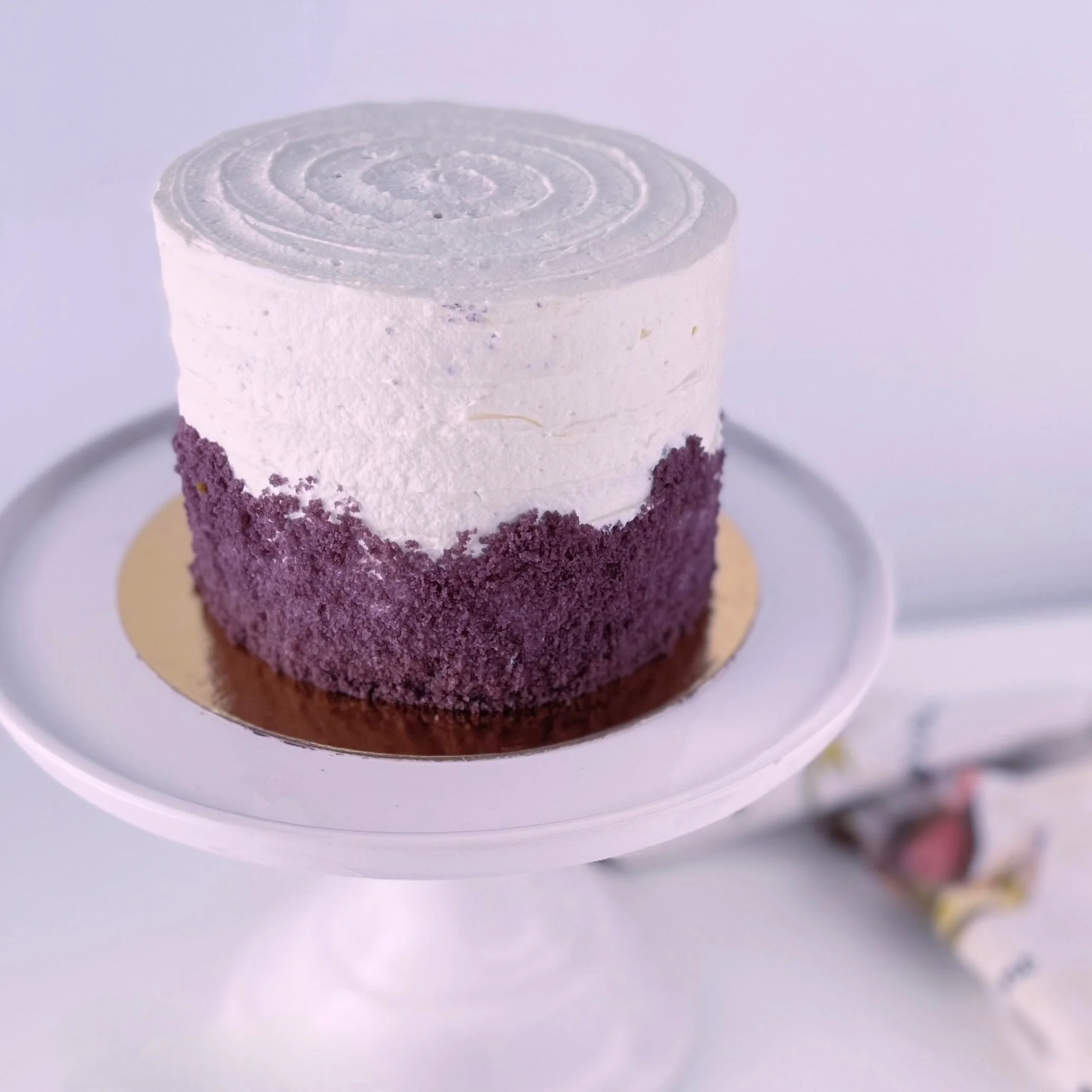 Ube Chiffon Cake