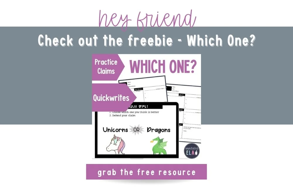 Which One Bell Ringer cover for argument essay writing practice