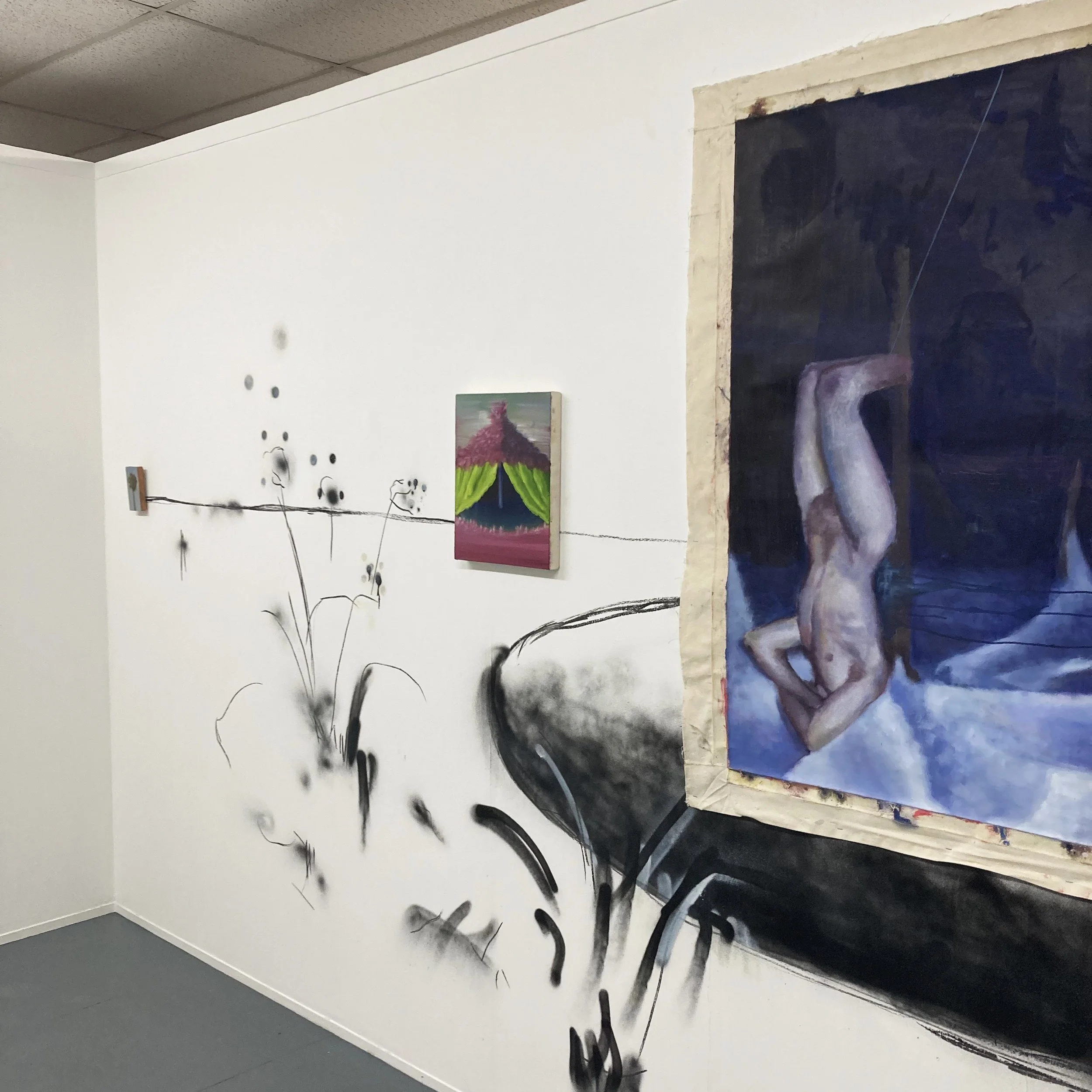 Present Absence (2021)  at Abingdon Studios, Blackpool, UK.

Group show directed by Parham Ghalamdar, co-curated by Reece Adair and Joshua Faller. 