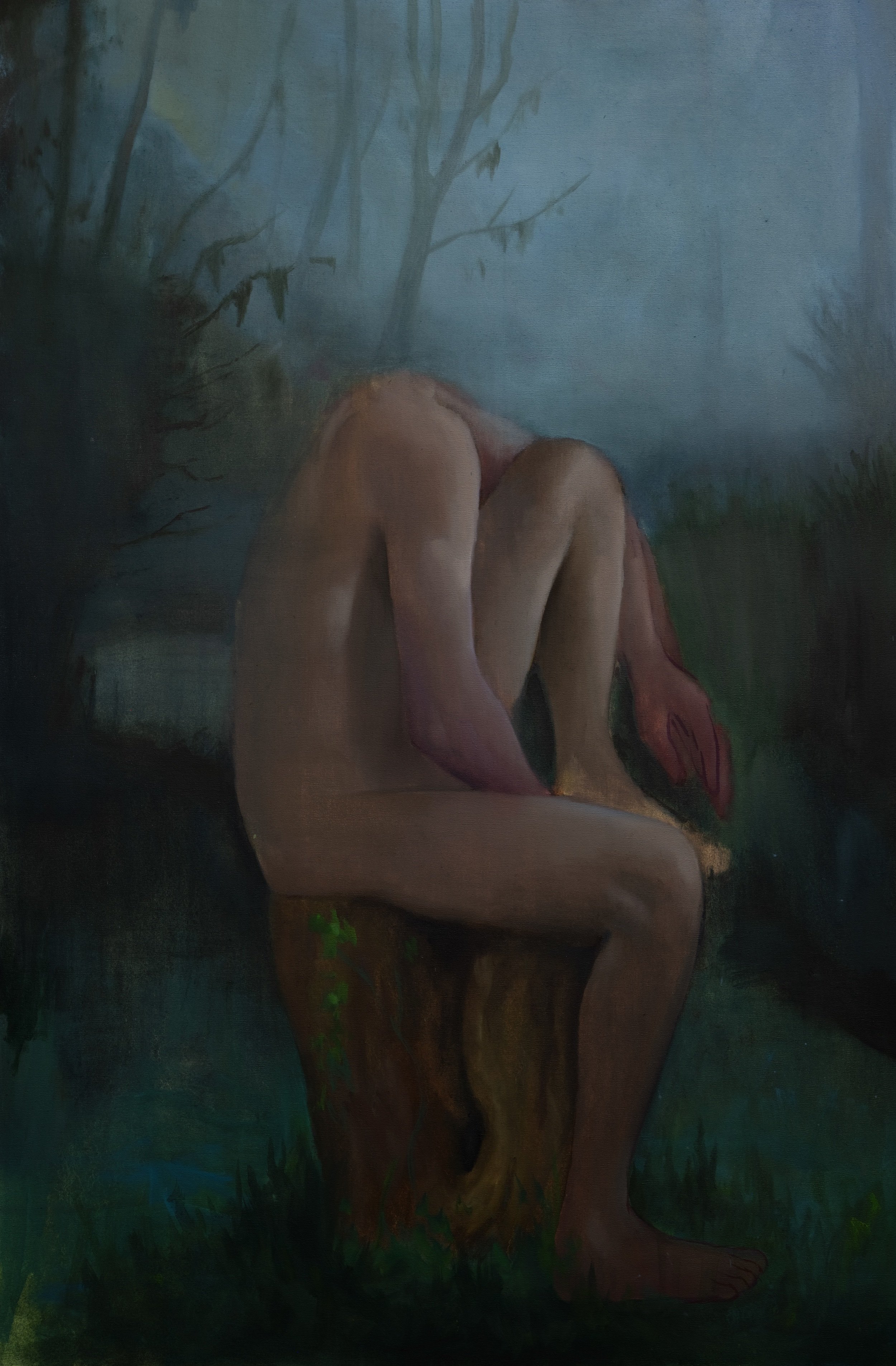 The Morrow is Pale (2025) - 60 x 90cm, oil on canvas