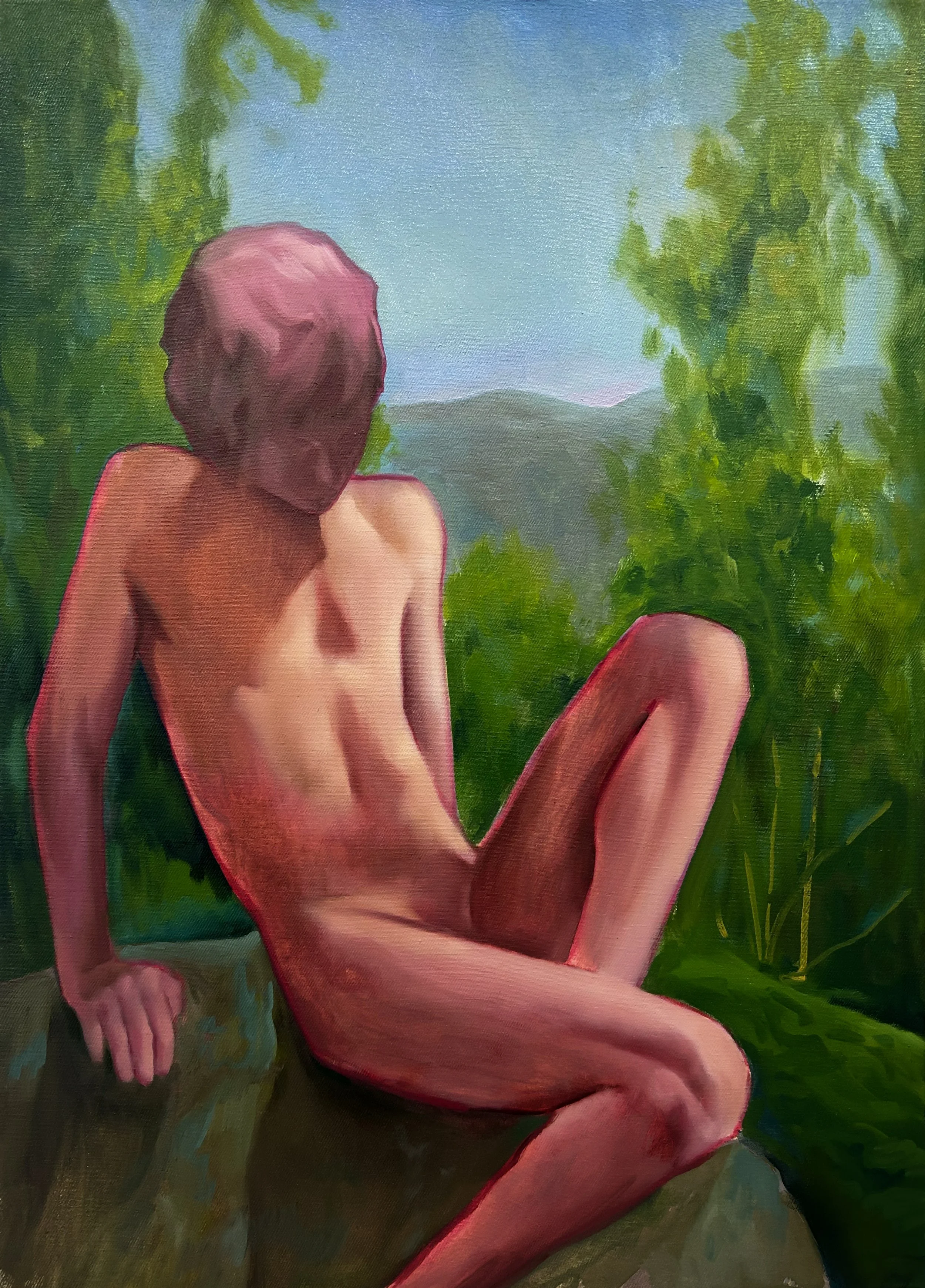 To Gander on a Gaze (2026) - 40 x 60cm