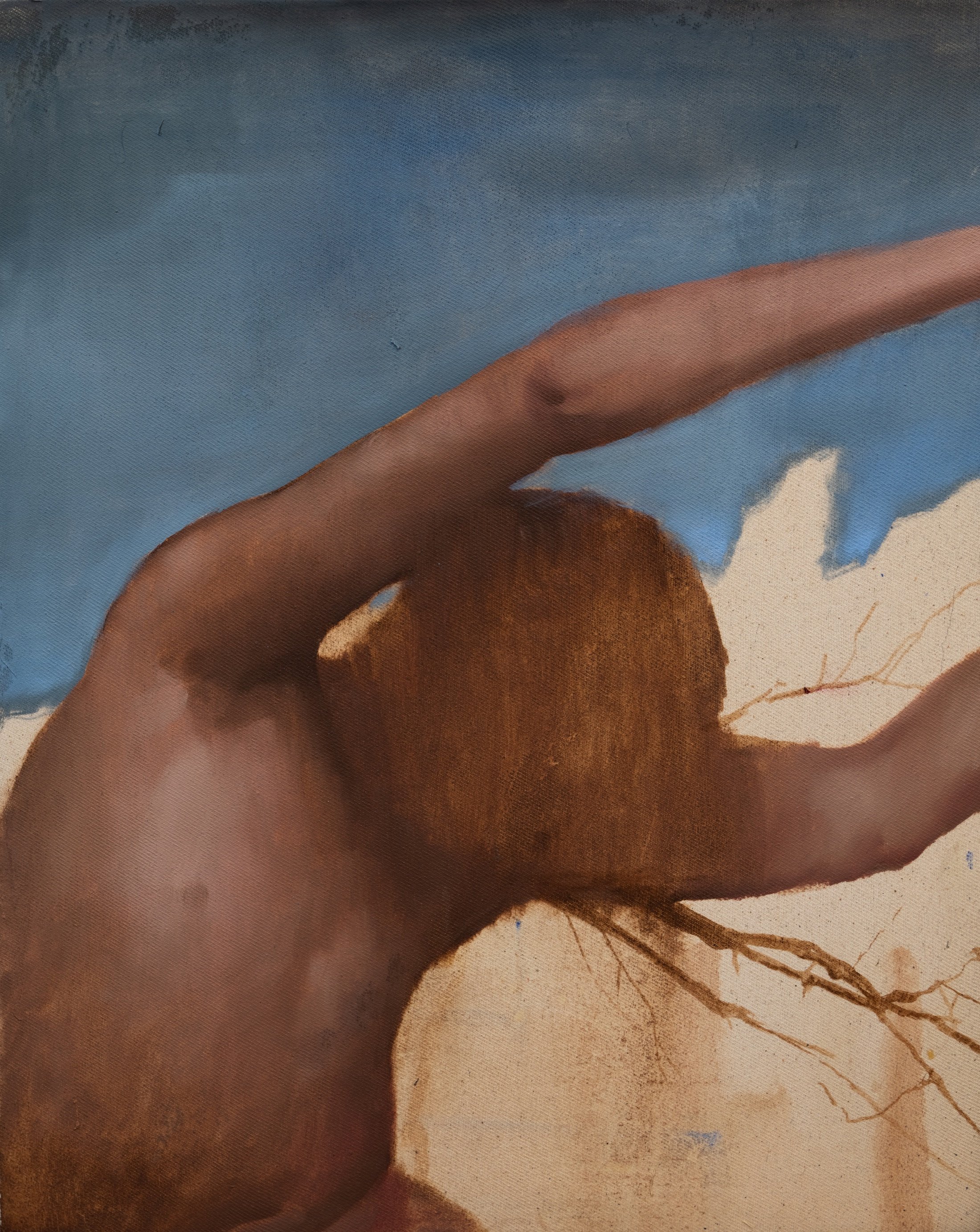 Pitter Patter (2025) - 40 x 50cm, oil on canvas