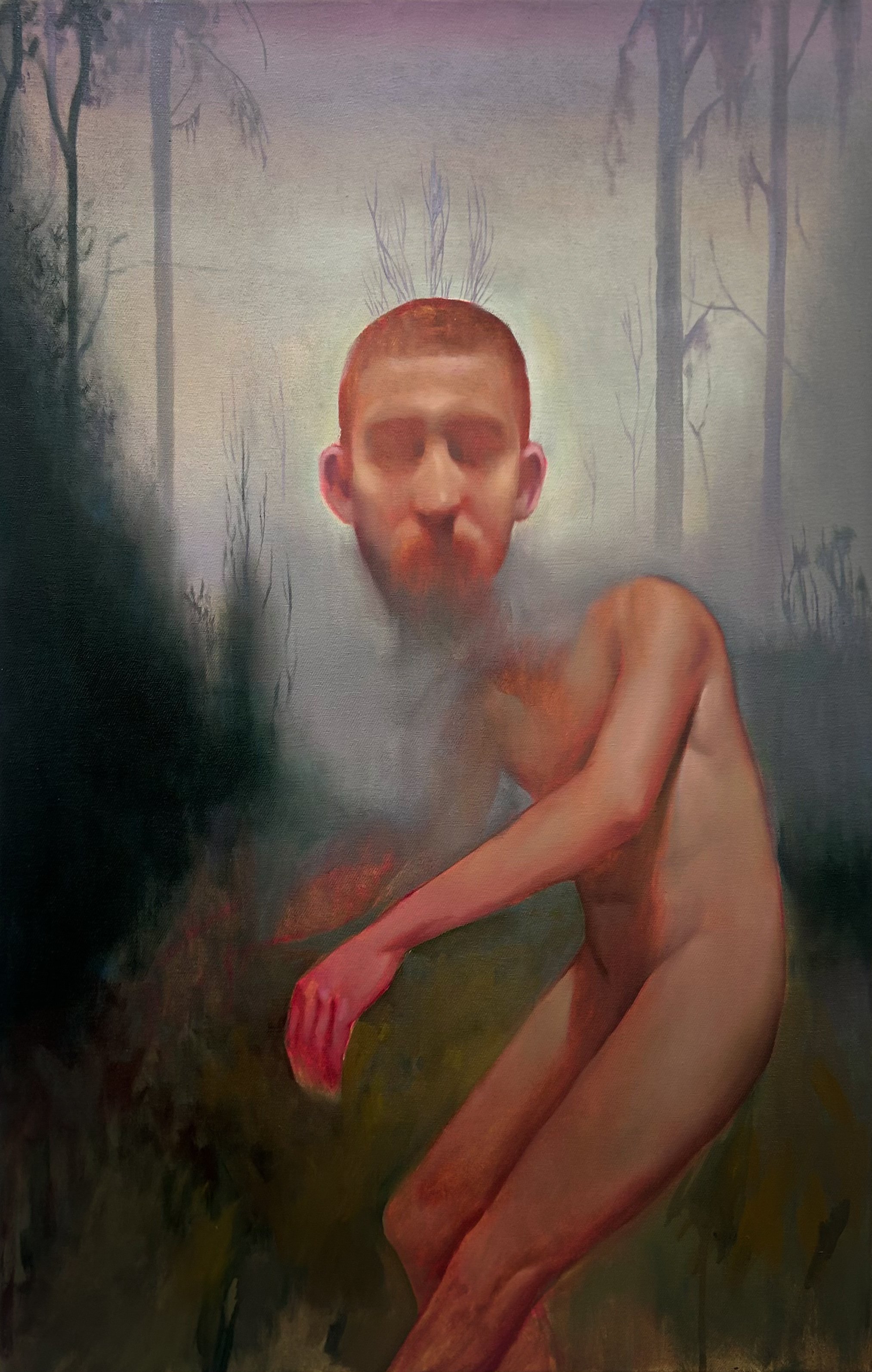 As I wake (2026) - 60 x 80 cm, Oil on canvas