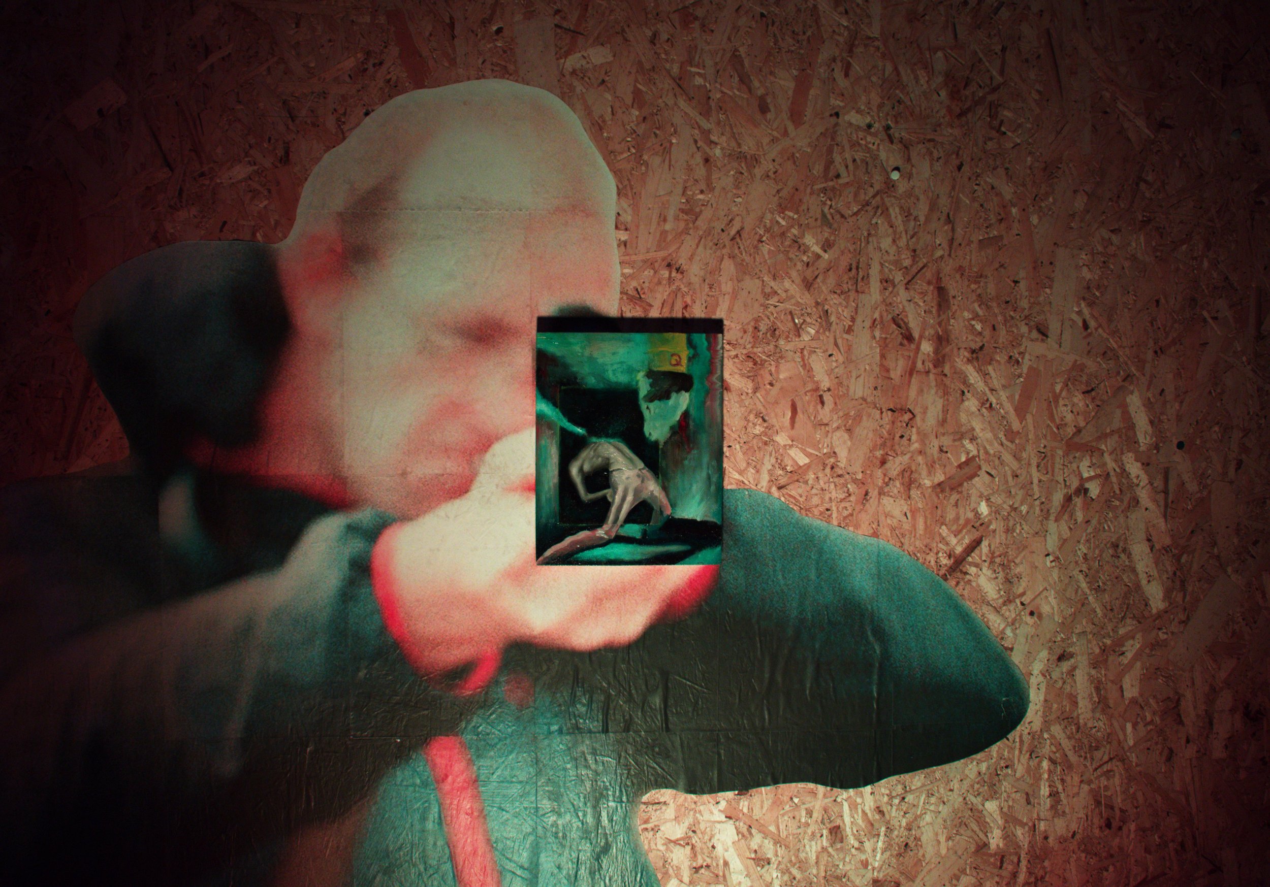 Leben heißt Leiden (2021) - Solo Exhibition at Downtex Gallery project space, Manchester UK.                                                                        Reece's solo exhibition investigated the interplay of corresponding light and how it c