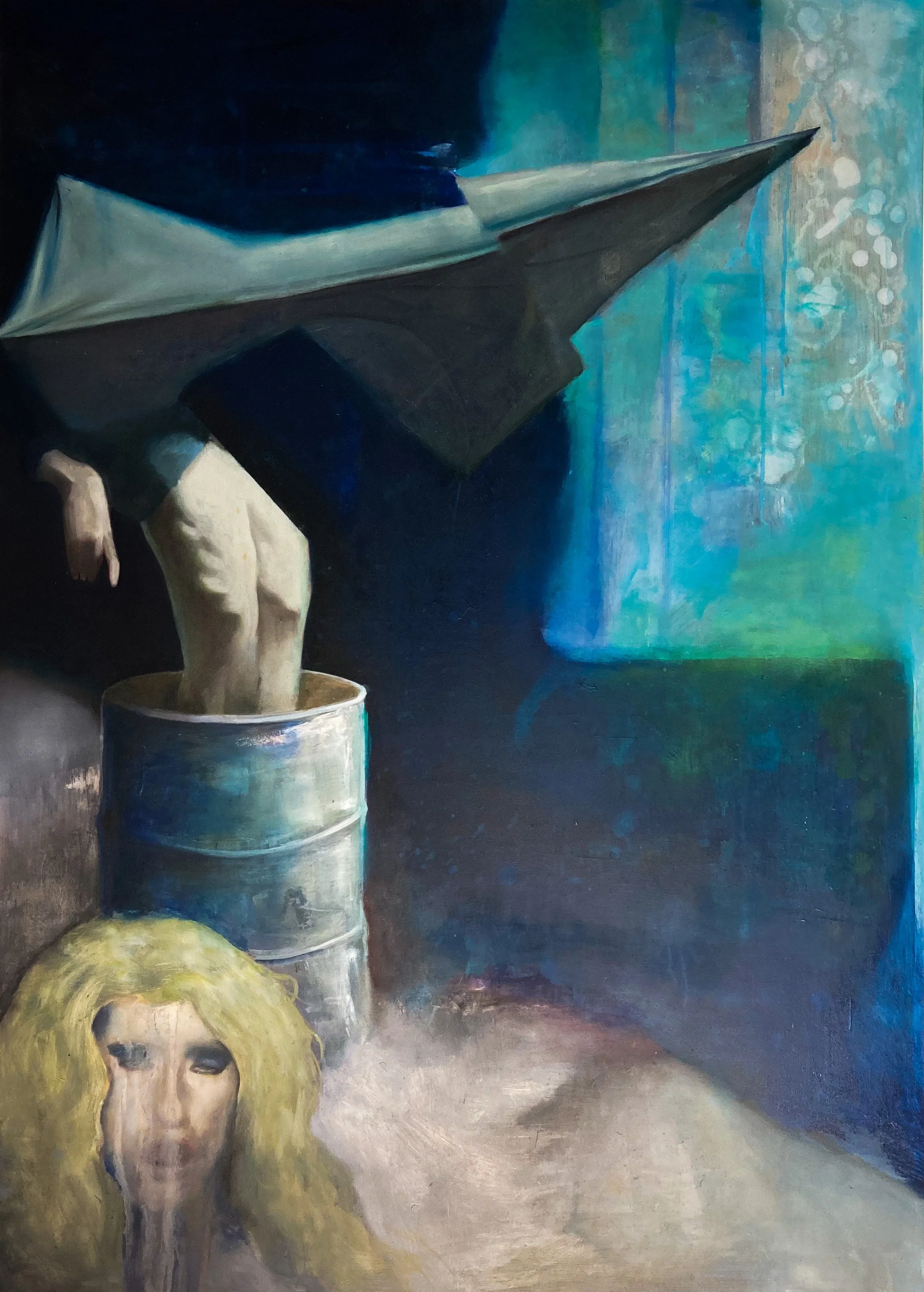 Snode (2021) - 75 x 117cm, oil on canvas