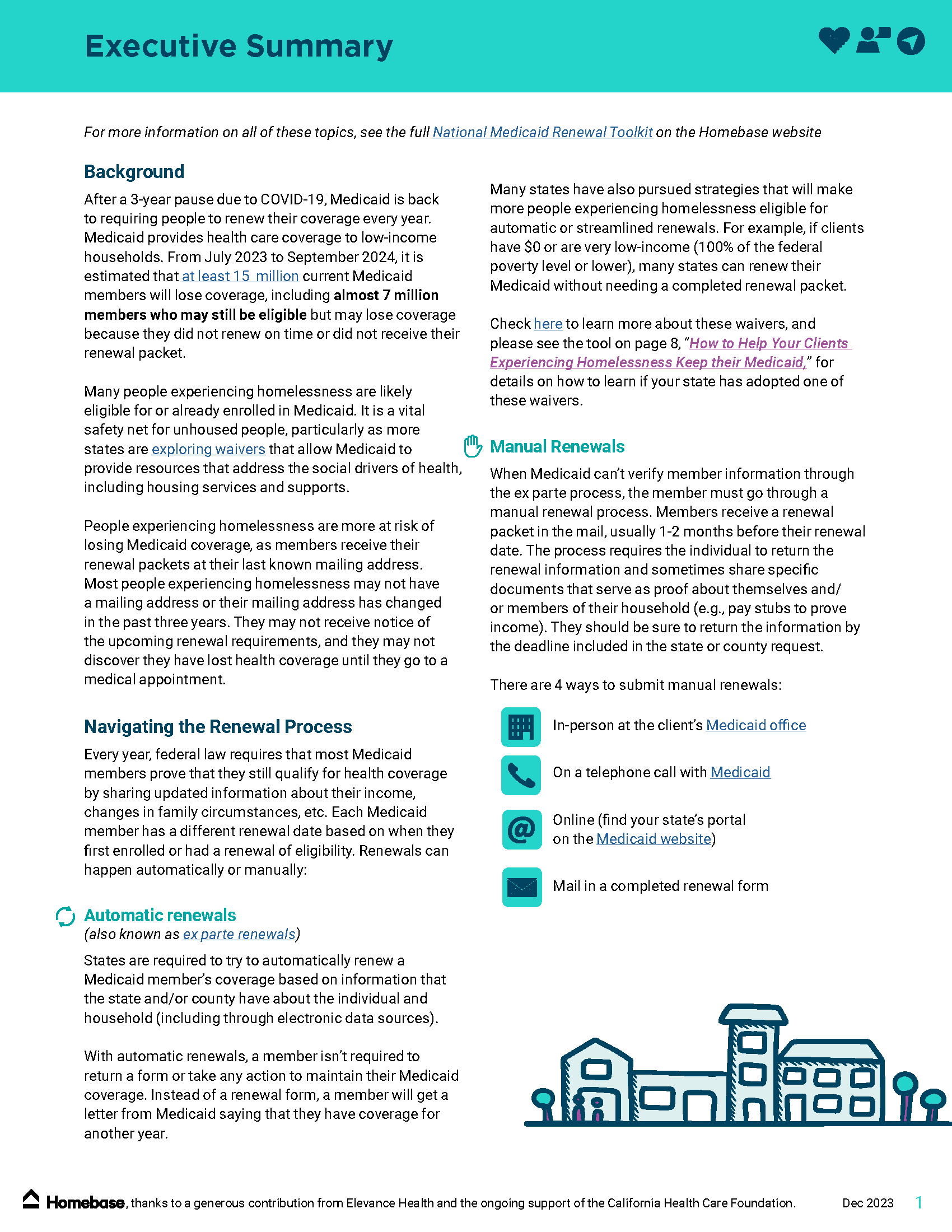 National Medicaid Renewal Toolkits