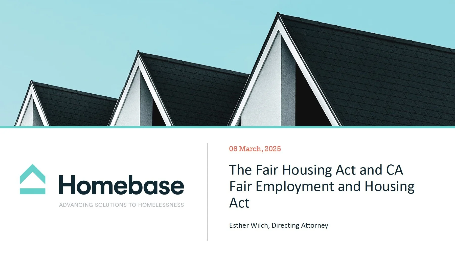 The Fair Housing Act and CA Fair Employment and Housing Act