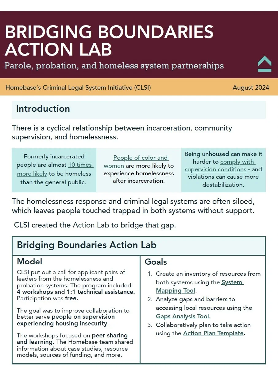 Bridging Boundaries Action Lab
