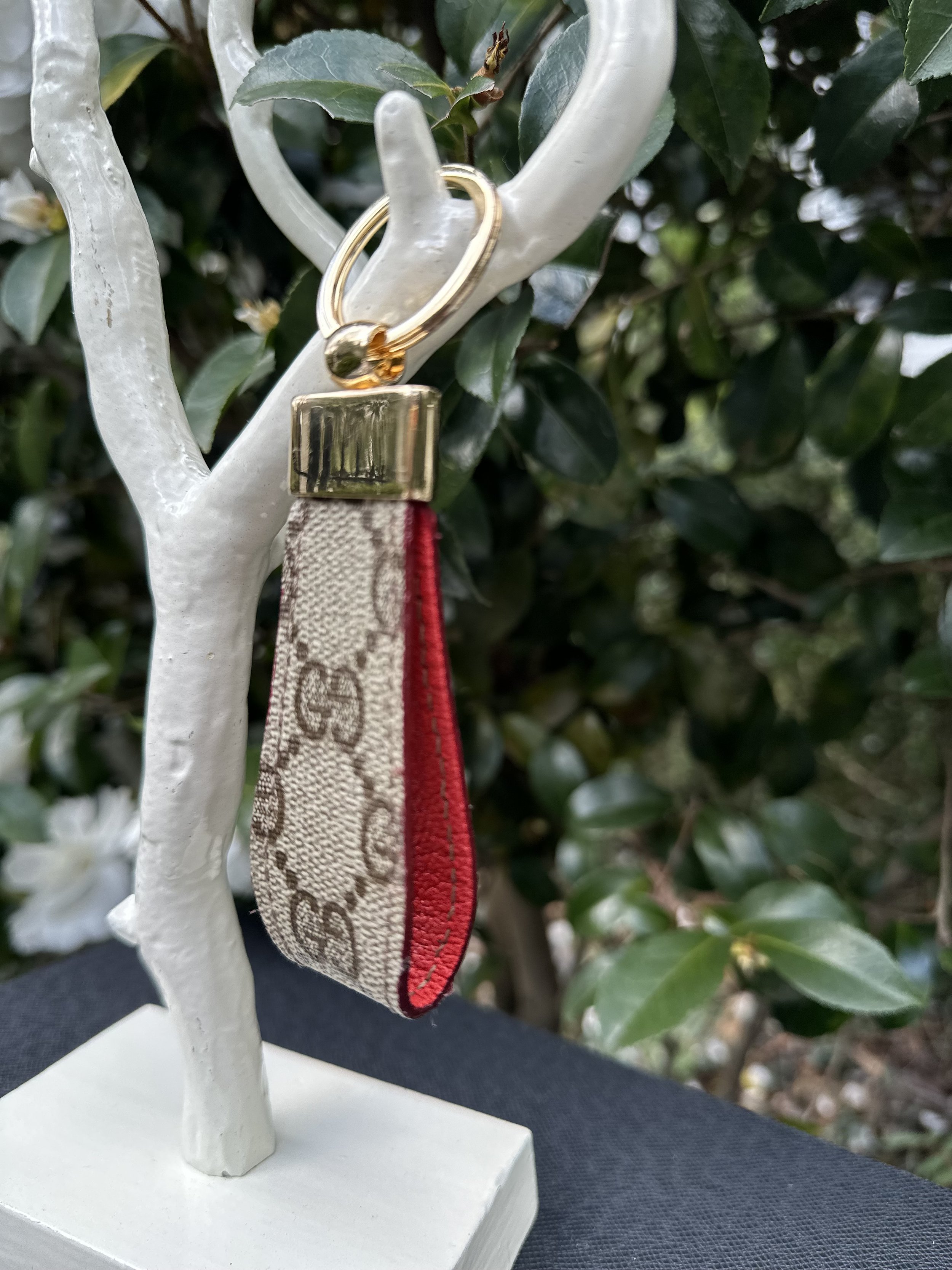 GUCCI Repurpose Red Key Fob