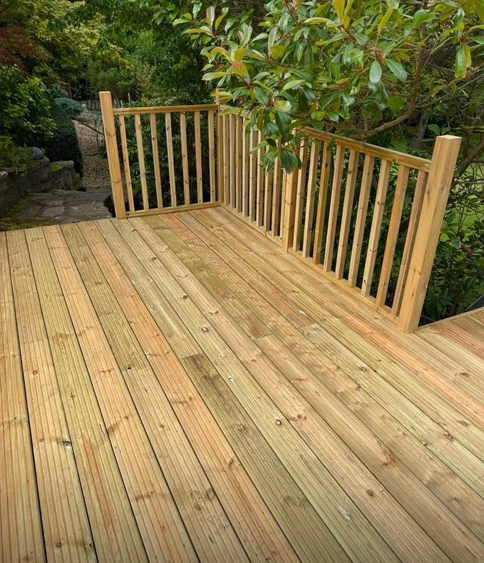 Replacement of a Large Decking Area