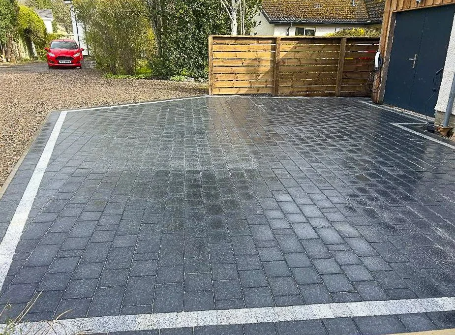 Three in One; Driveway, Path and Patio!