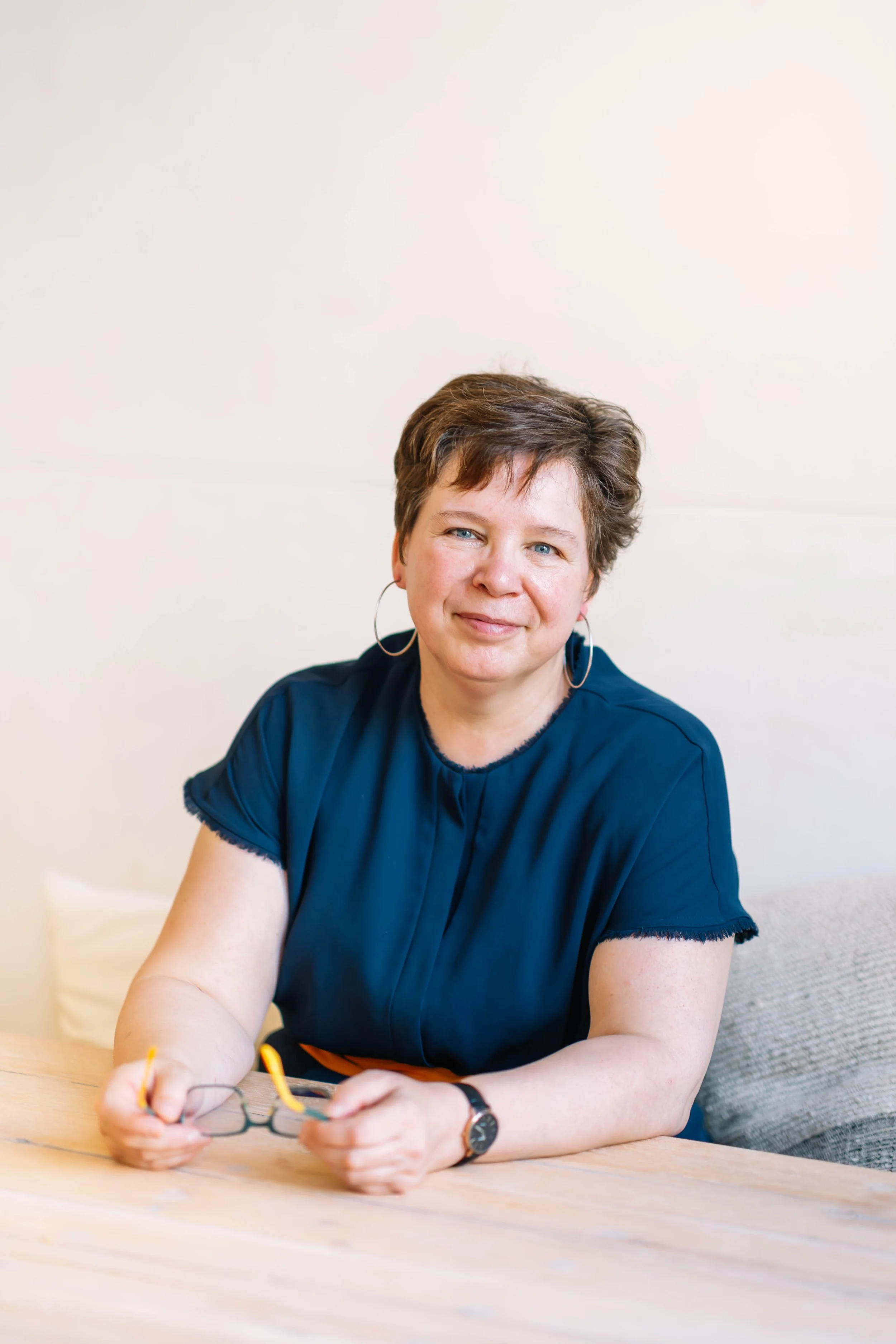 Foto van Hilde Schoofs - de vrouw achter Braazh & de business school voor ondernemers van 40+