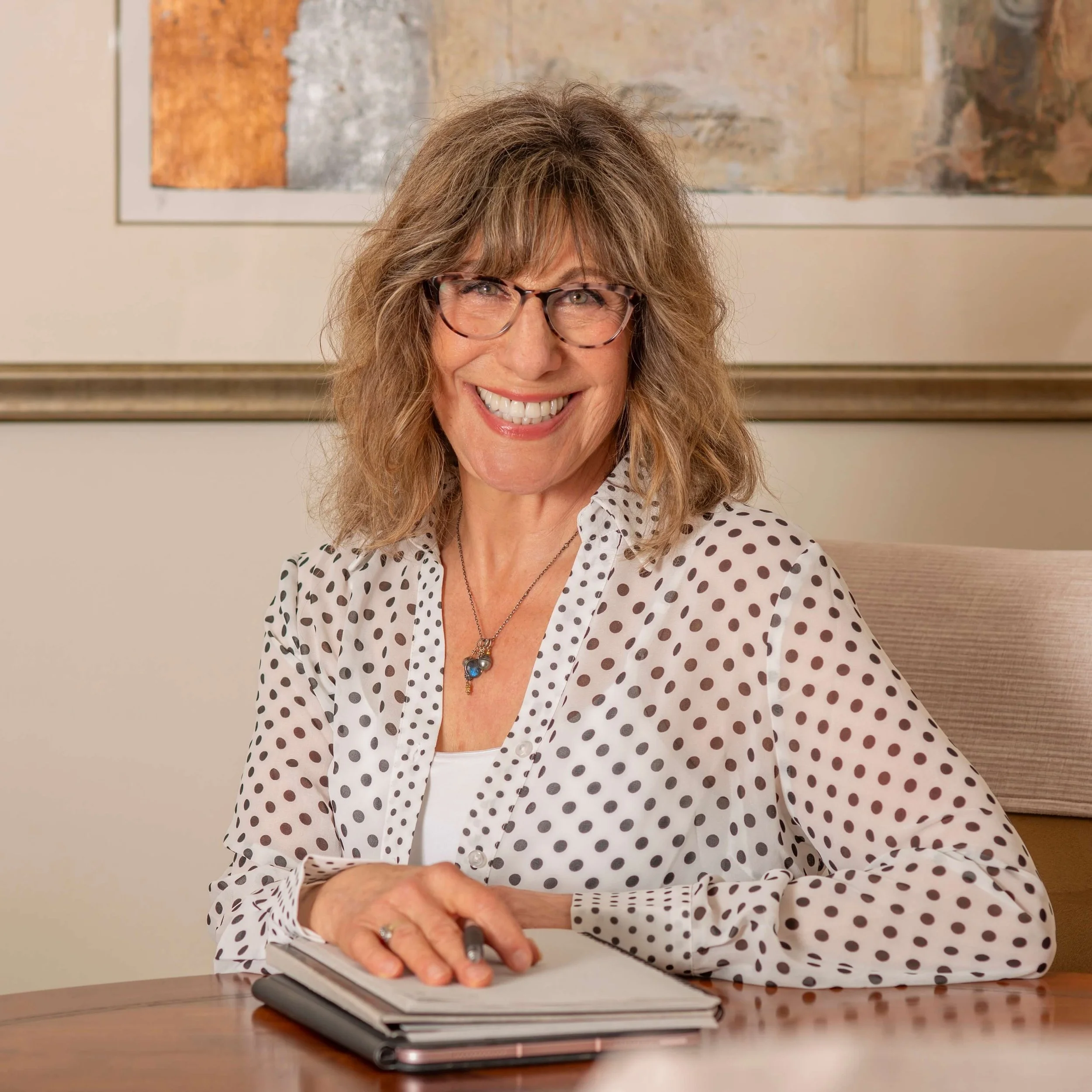 Andrea Nelson, Los Altos-based therapist, smiling and ready to support teens and adults through trauma, anxiety and eating disorder recovery