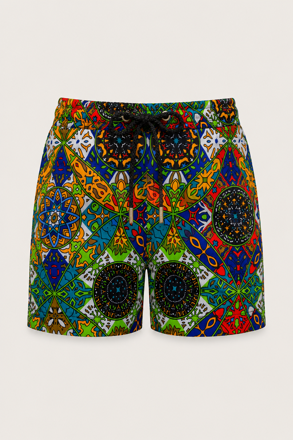 Akolee Mosaic Oasis Drawstring Shorts