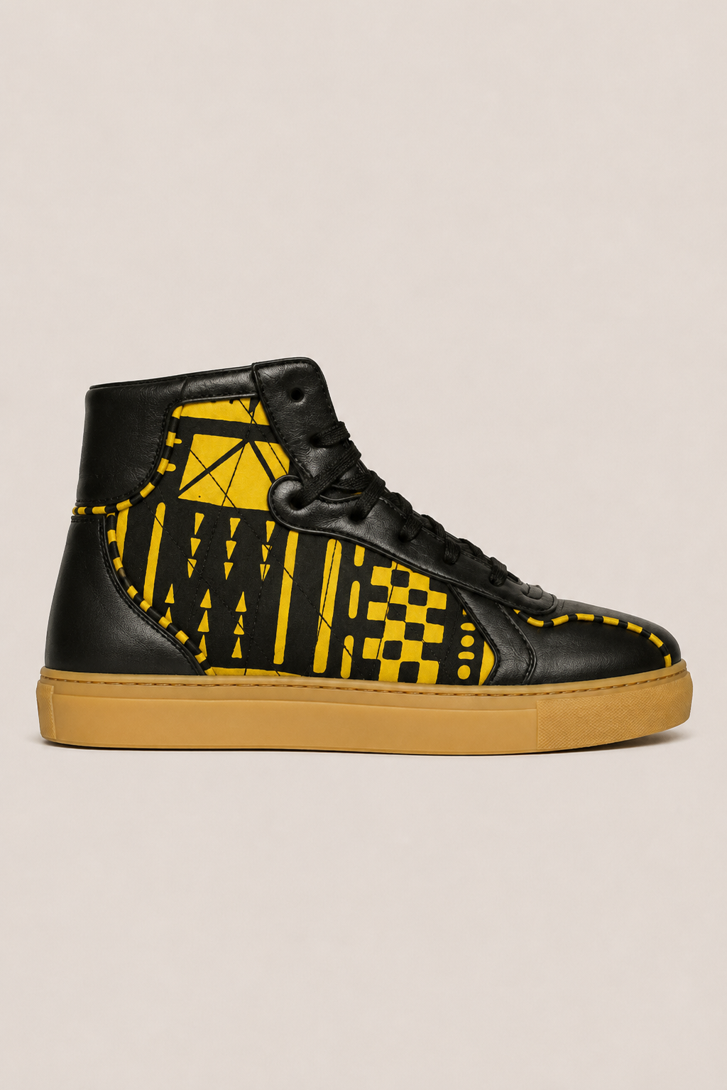 Akolee Golden Odyssey Leather High-Tops - Footwear