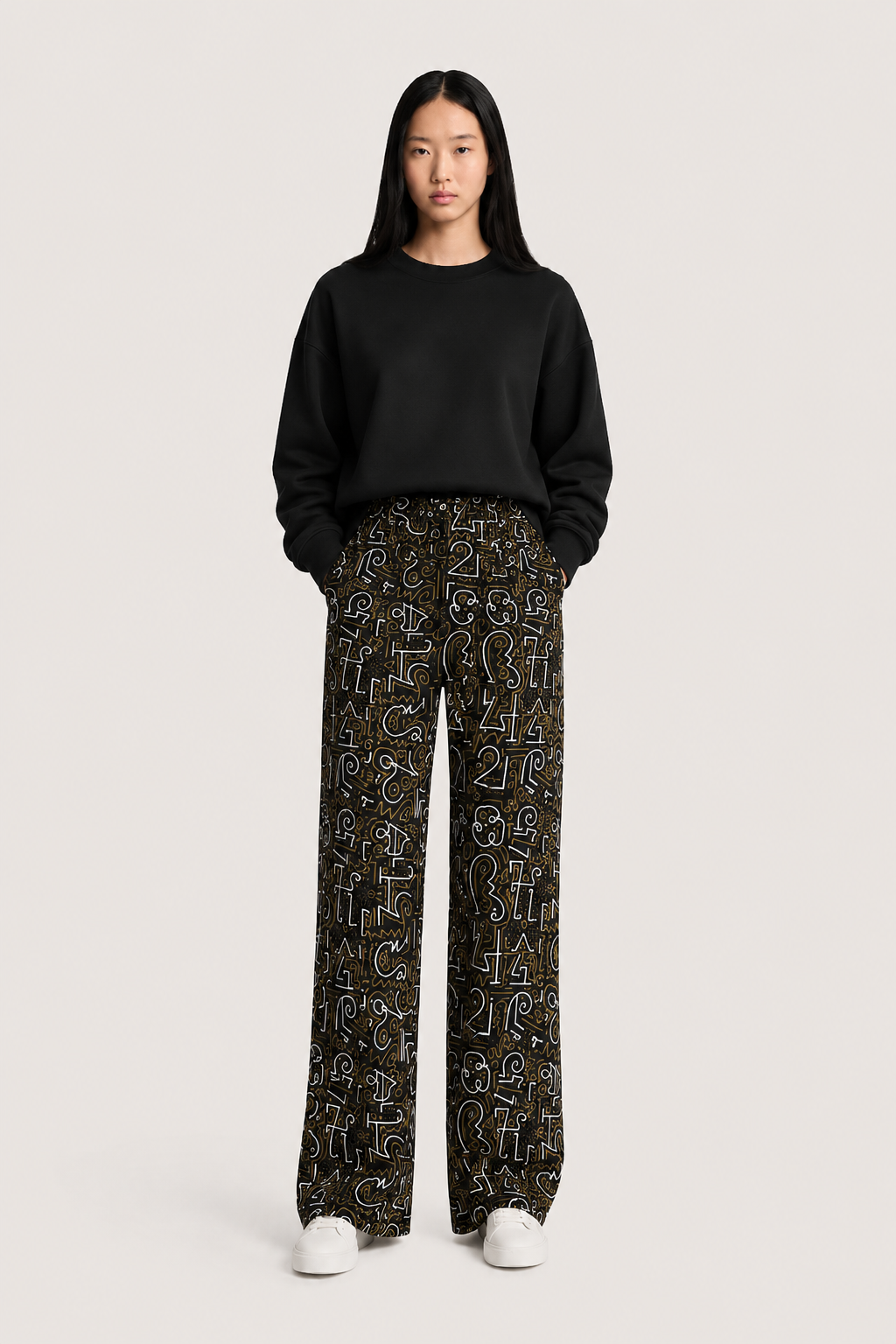 Akolee Mocaccino Signature Trousers
