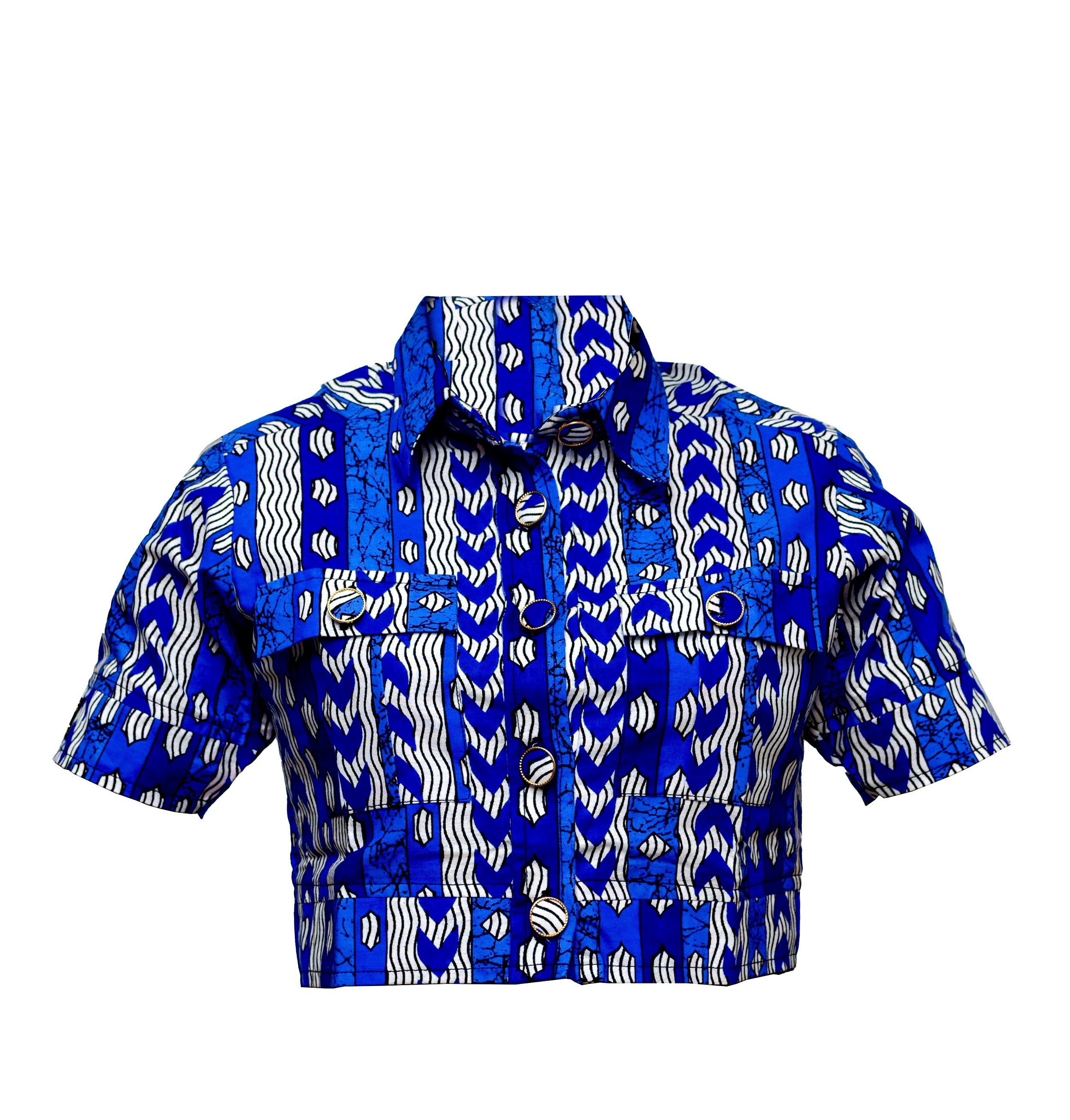 BLU ARDEA ALBA CROP TOP