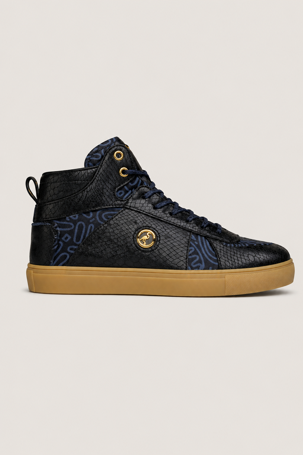 Akolee Midnight Venom Mid-Tops - Footwear