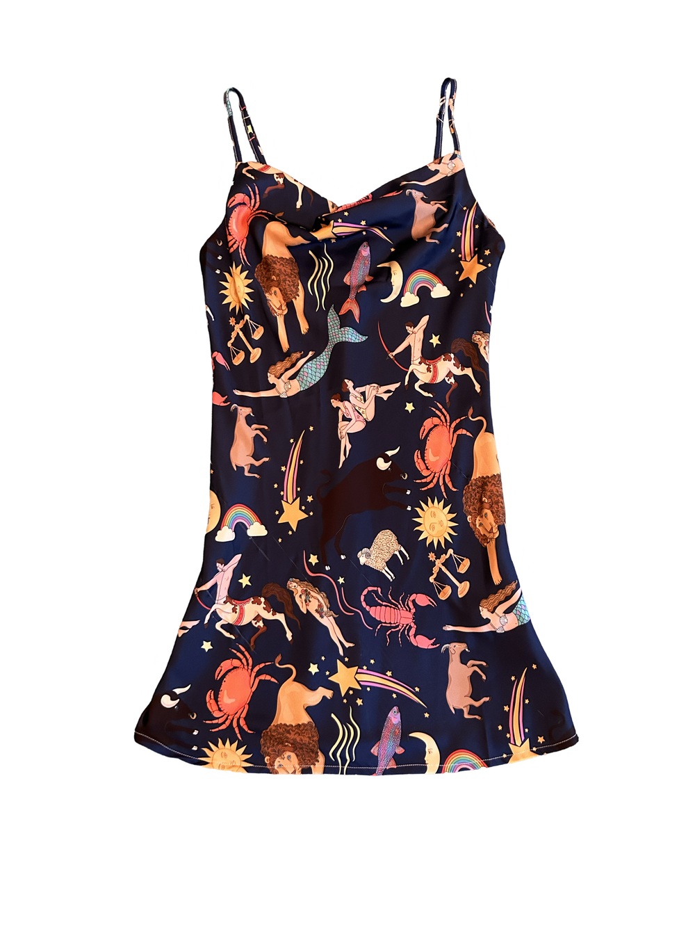 zodiac organic cotton mini dress FARM Rio
