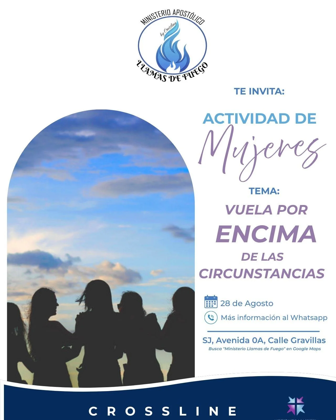 ✨ Hay temporadas que intentan detenernos, pero Dios nos recuerda que nuestra historia no est&aacute; definida por las circunstancias.
Mujeres, las invitamos a un tiempo especial para conectar, compartir, fortalecer nuestra fe y recordar que, con Dios