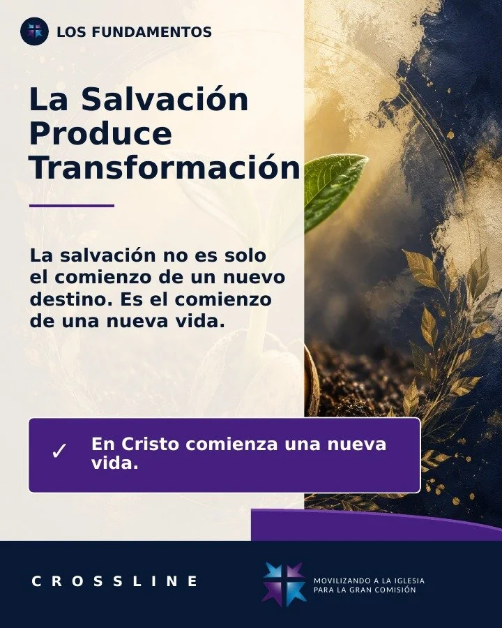 La vida cristiana no se mide &uacute;nicamente por el d&iacute;a en que conocimos a Cristo, sino por el caminar que sigue despu&eacute;s.

#LosFundamentos #NuevaCreaci&oacute;n #CrecimientoEspiritual #TransformadosPorGracia #MyCrossline