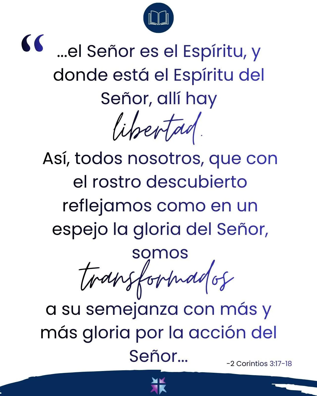 Por medio del Esp&iacute;ritu Santo, Dios nos transforma d&iacute;a tras d&iacute;a para reflejar cada vez m&aacute;s el car&aacute;cter de Jes&uacute;s. La gracia no solo perdona, tambi&eacute;n transforma.

#LosFundamentos #NuevaCreaci&oacute;n #Cr