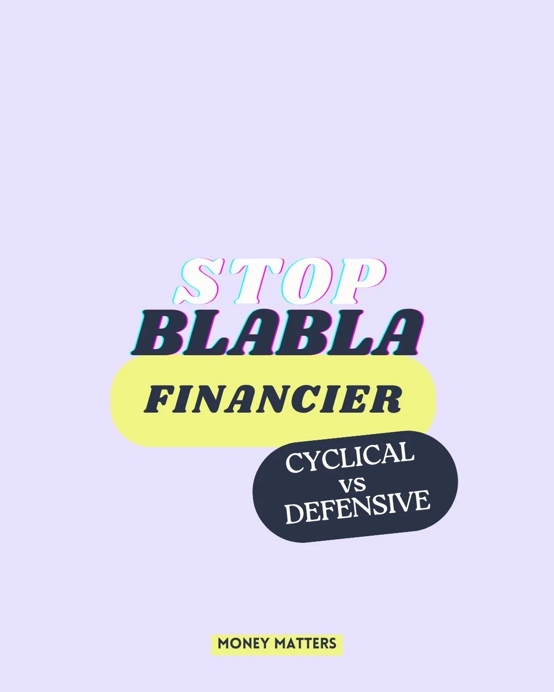 Cette entreprise vend un besoin essentiel&hellip; ou quelque chose qu&rsquo;on coupe plus facilement quand les temps sont plus durs ? 
CYCLICAL VS DEFENSIVE. 

Ce qu&rsquo;il faut retenir :

🌸Les actions cycliques peuvent profiter davantage des p&ea