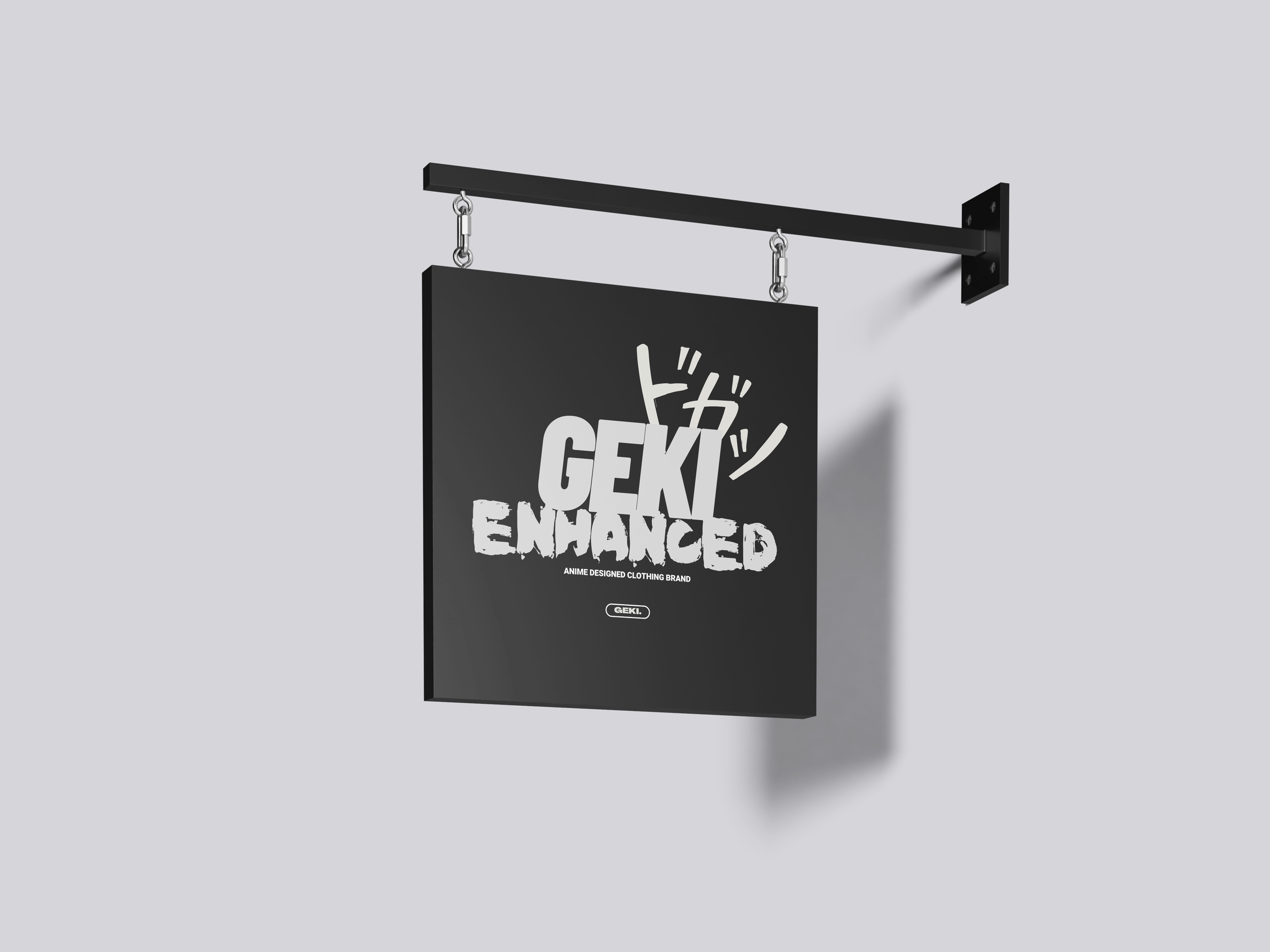 PSD isometric low level Hanging Signage 3D Isolated Mockup.png