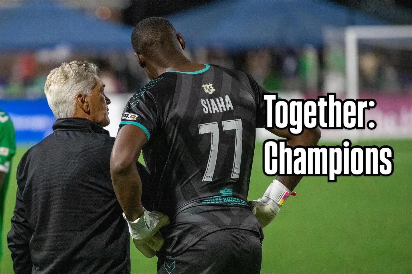 That Coach x Player vibe. Learn what it&rsquo;s all about with our Legendary training this Sunday. | Link in bio to LOCK IT IN! | ⚽️🧤