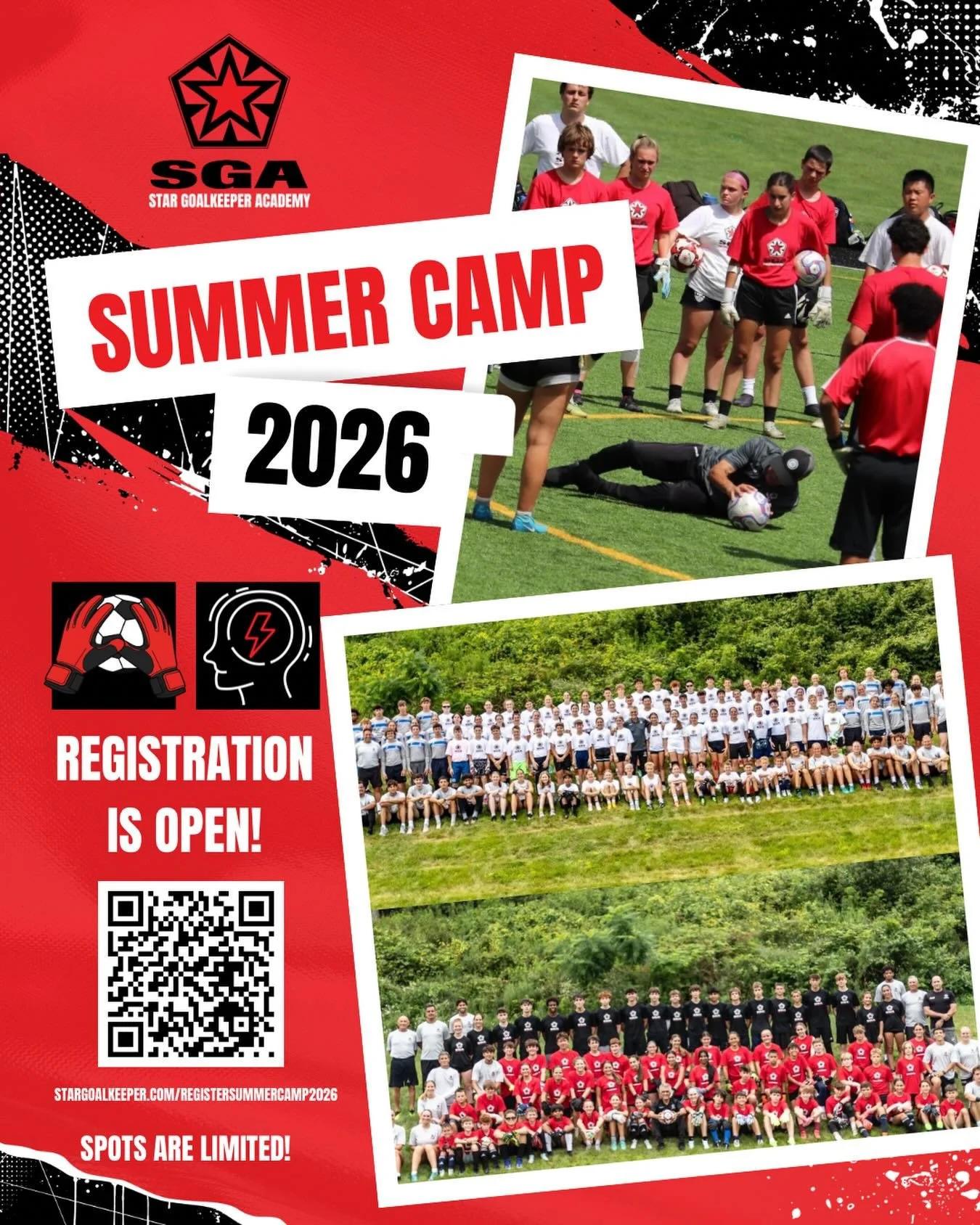 The ball stops here, register NOW: stargoalkeeper.com/registersummercamp2026